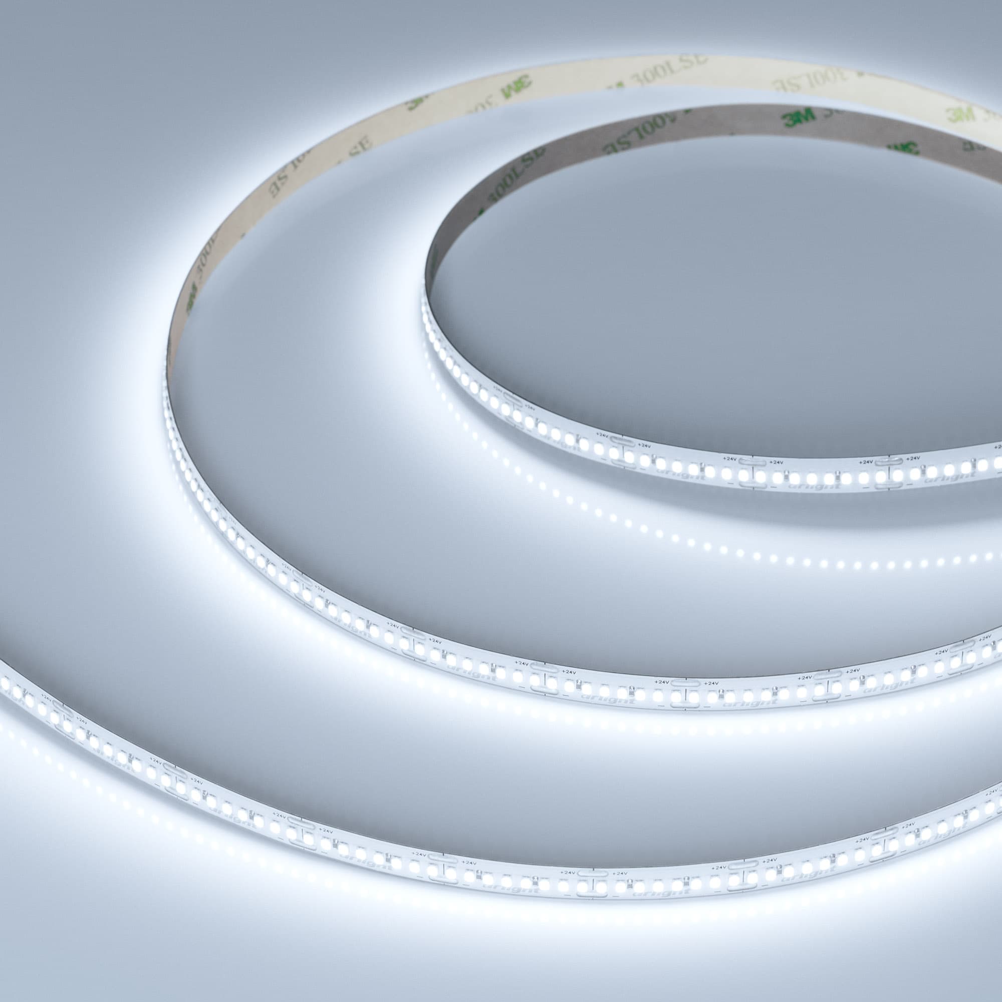 Светодиодная лента MICROLED-M320-8mm 24V White6000 (8 W/m, IP20, 2216, 5m) (Arlight, 130 лм/Вт) 047861 — фото 1