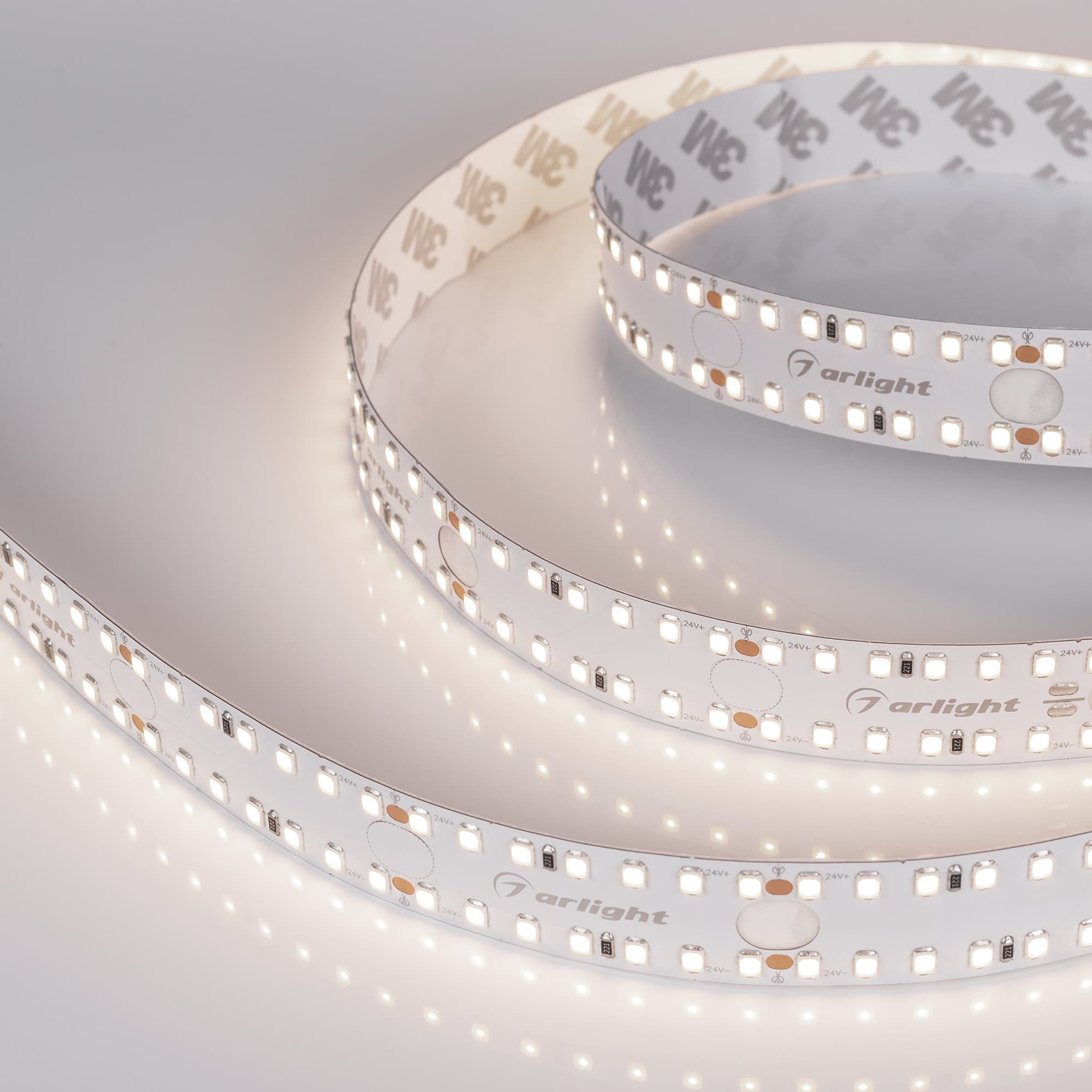 Светодиодная лента S2-2500 24V Day 4000K 20mm (2835, 280 LED/m, LUX) (Arlight, 20 Вт/м, IP20) 021198(1) — фото 2