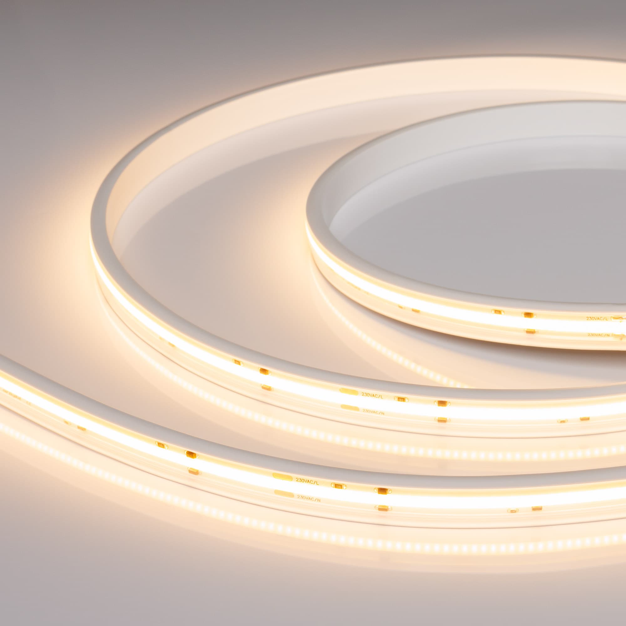 Светодиодная лента герметичная ARL-PV-X720-15mm 230V Warm2700 (14 W/m, IP65, 50m) (Arlight, -) 054671 — фото 1