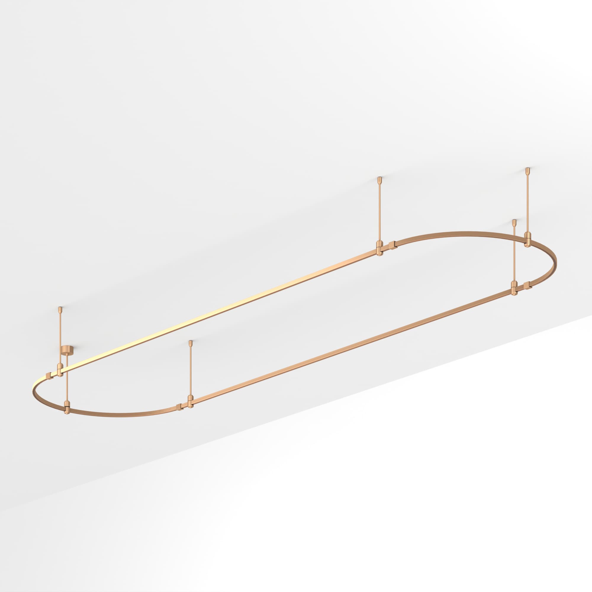 Основание ART-APRIORI-OVAL-ROD-400-4000x1000 (GD) (Arlight, IP20 Металл, 3 года) 054529