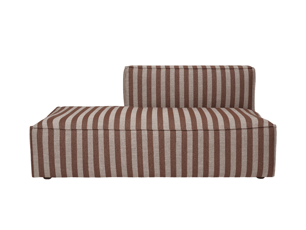Ferm Living Catena Sofa Open End Left L300 - Louisiana - Sand/Chocolate ferm LIVING — фото 2