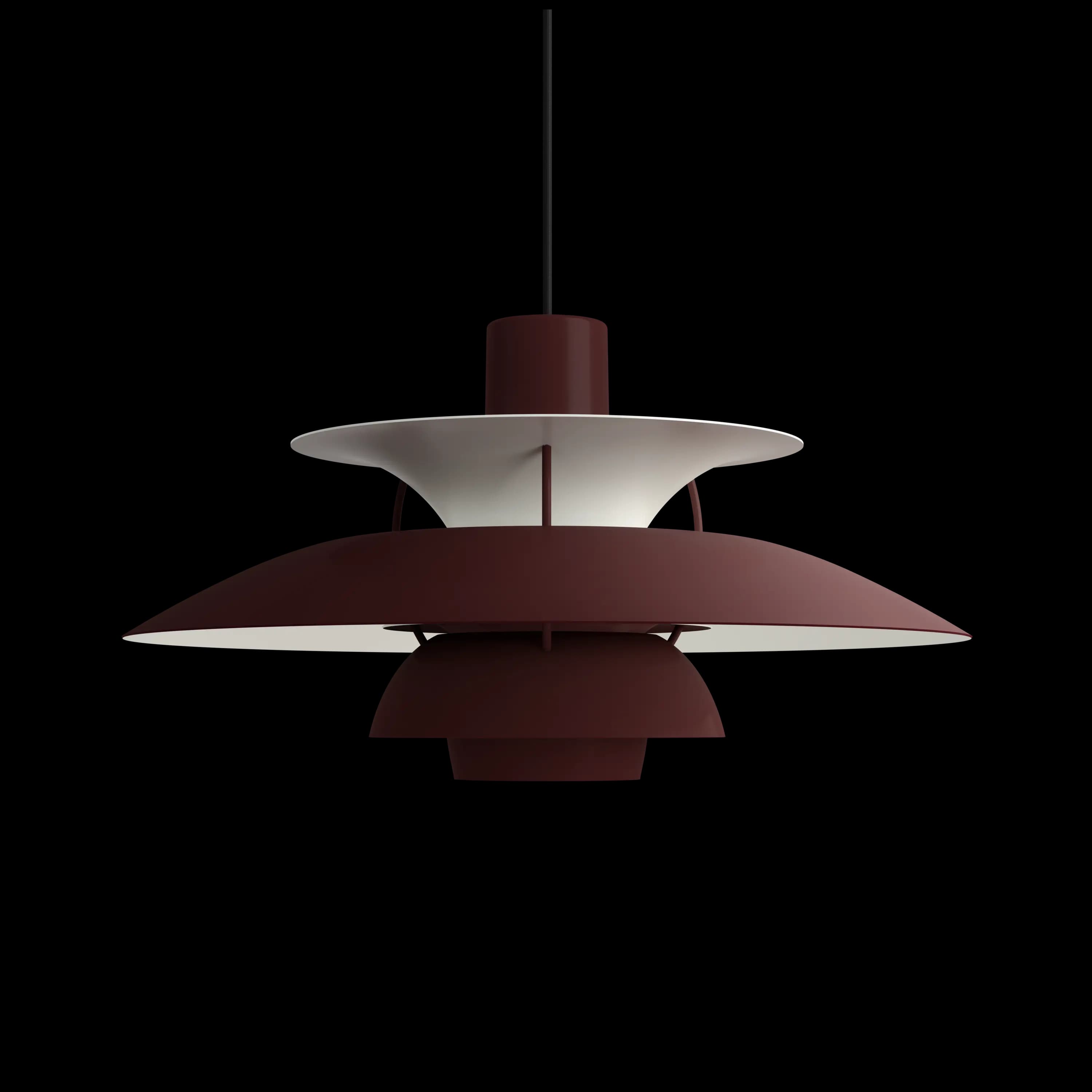 Louis Poulsen PH 5 Monochrome burgundy Louis Poulsen — фото 2