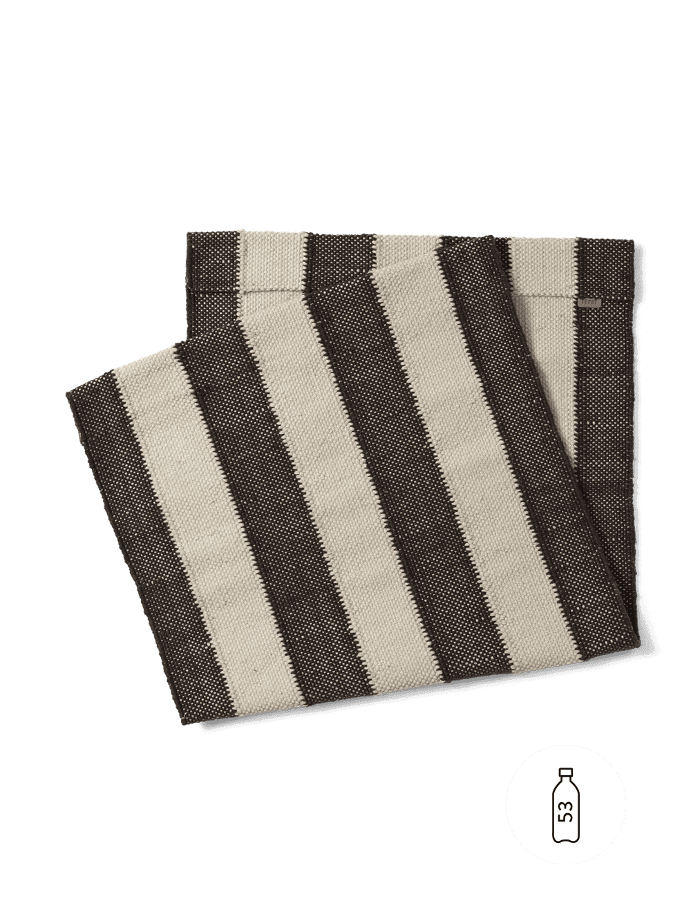 Ferm Living Desert Lounge Seat - Off-White/Chocolate ferm LIVING — фото 2