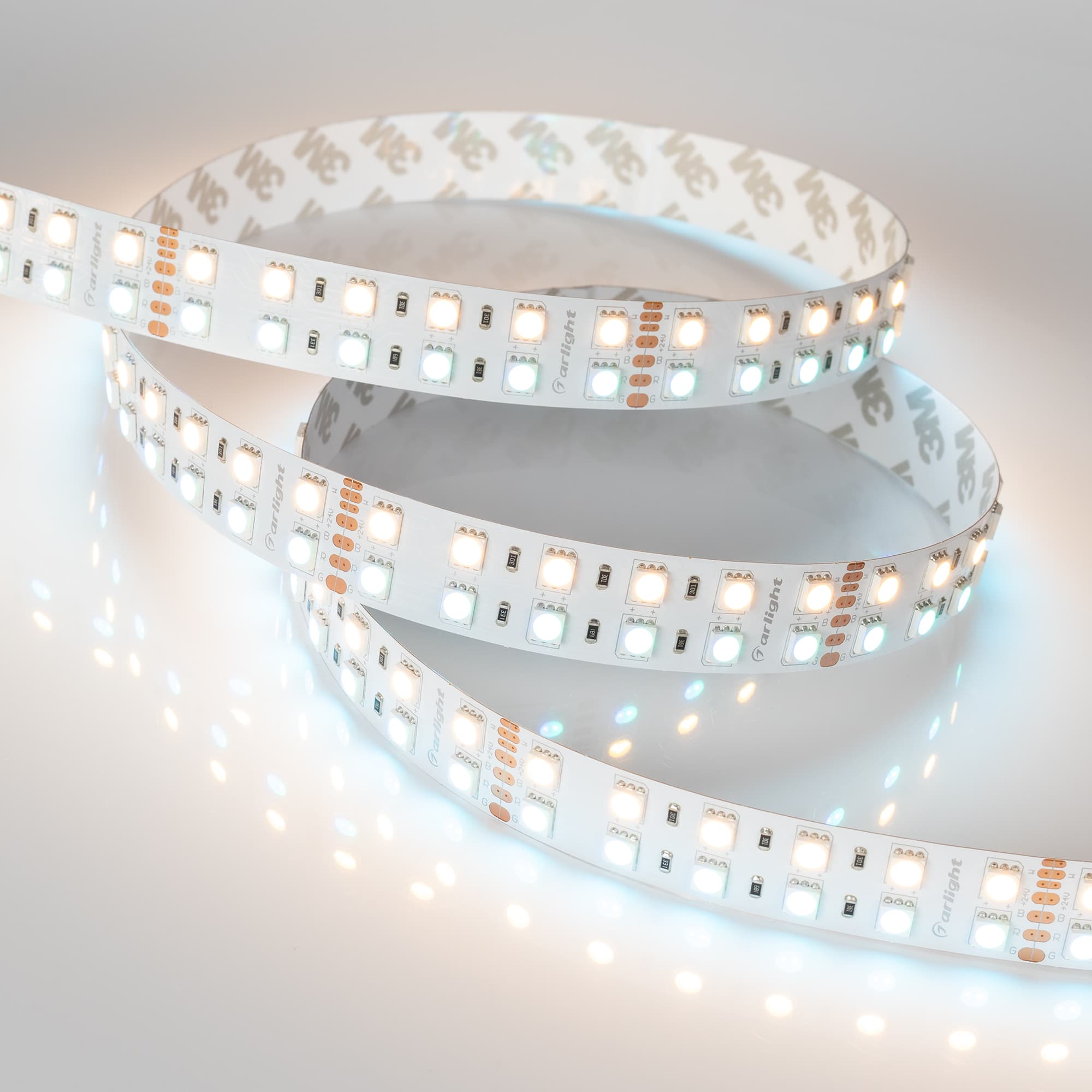 Светодиодная лента RT-B144-19mm 24V RGBW-Day (32 W/m, IP20, 5060, 5m) (Arlight, -) 018144(2) — фото 9