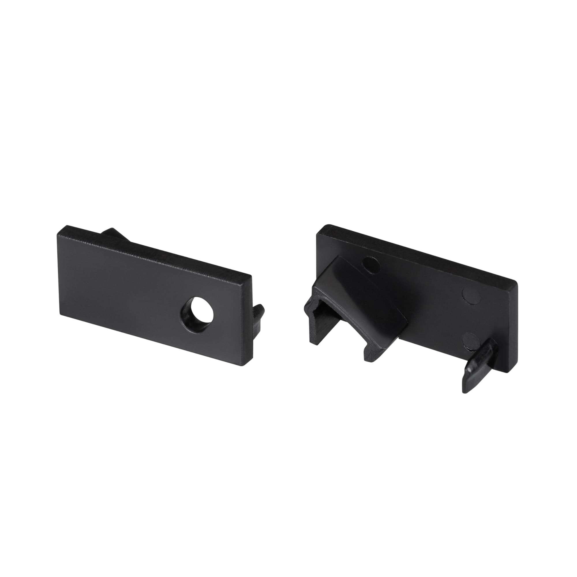 Комплект заглушек SL-BEVEL-W21 BLACK (Arlight, Пластик) 043693