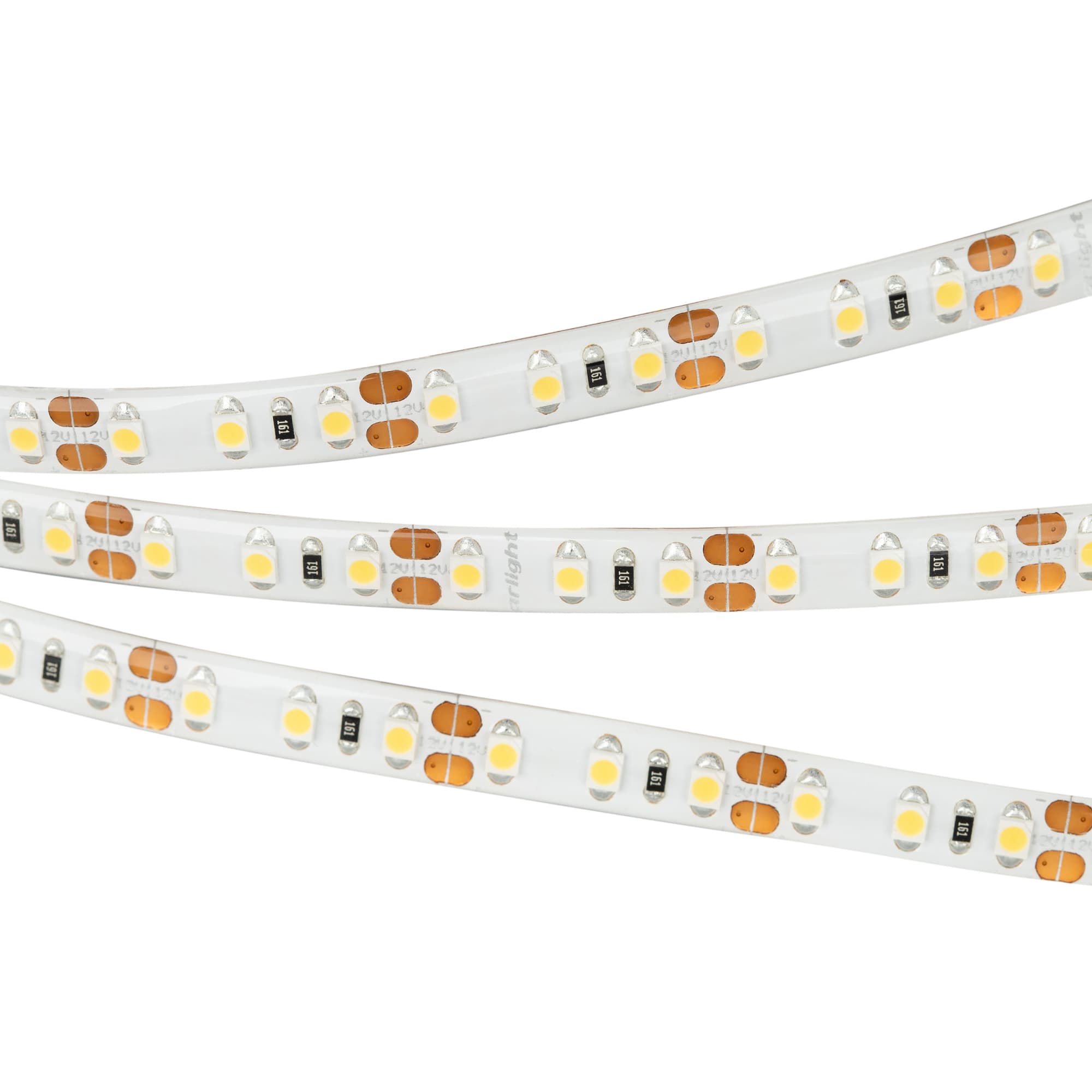 Светодиодная лента RTW 2-5000SE 12V Day 2x (3528, 600 LED, LUX) (Arlight, 9.6 Вт/м, IP65) 015441(B) — фото 1