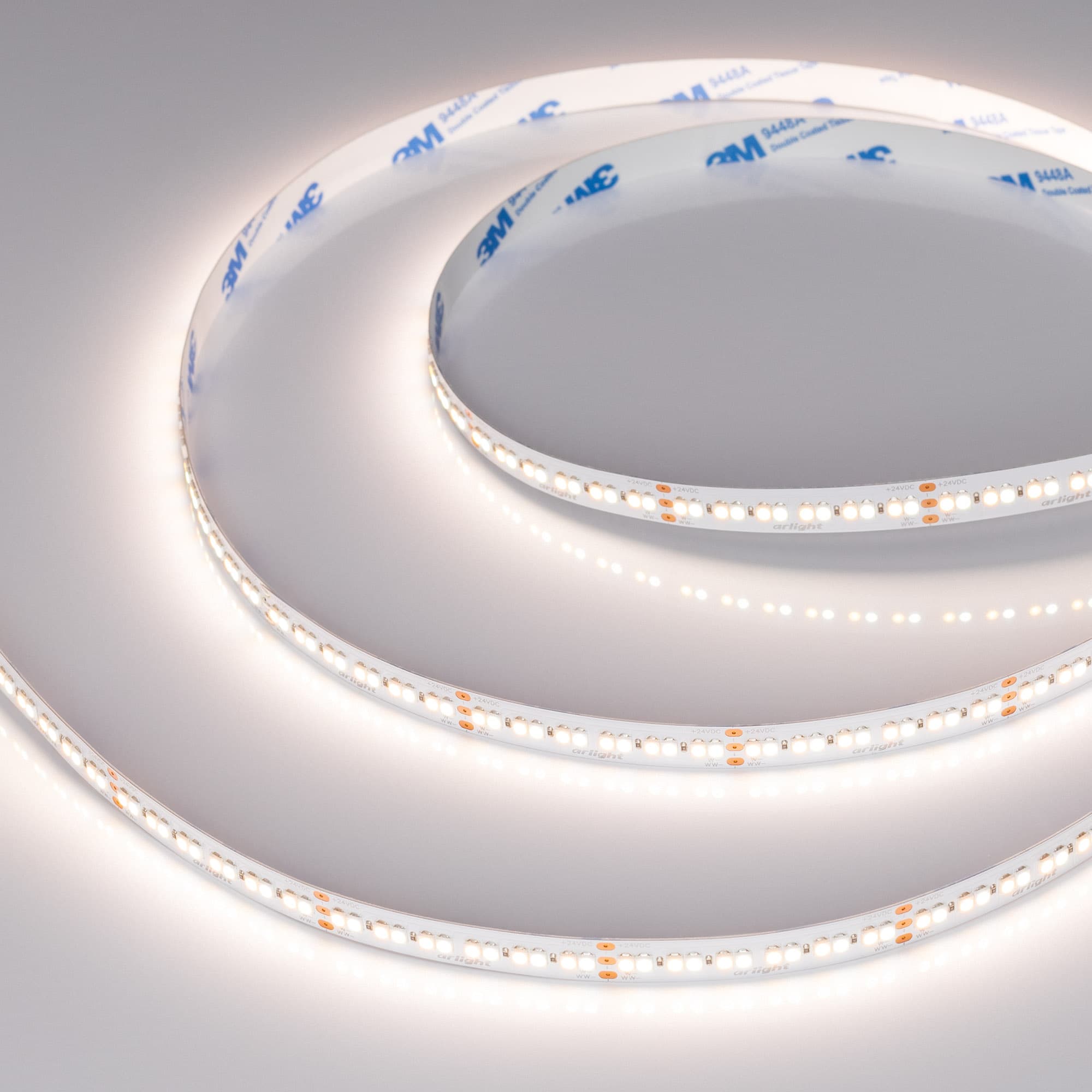 Светодиодная лента RT-A240-10mm 24V White-MIX (19.2 W/m, IP20, 3528, 5m) (Arlight, Изменяемая ЦТ) 025210(2) — фото 1