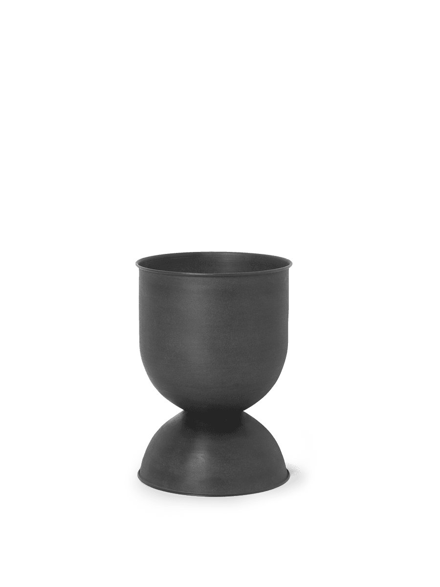 Ferm Living Hourglass Pot - Small - Black ferm LIVING — фото 1