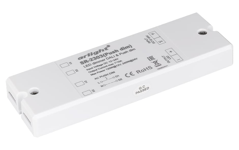 Диммер DALI SR-2303S-PD (12-24V, 120-240W, 1 адрес) (Arlight, -) 022194