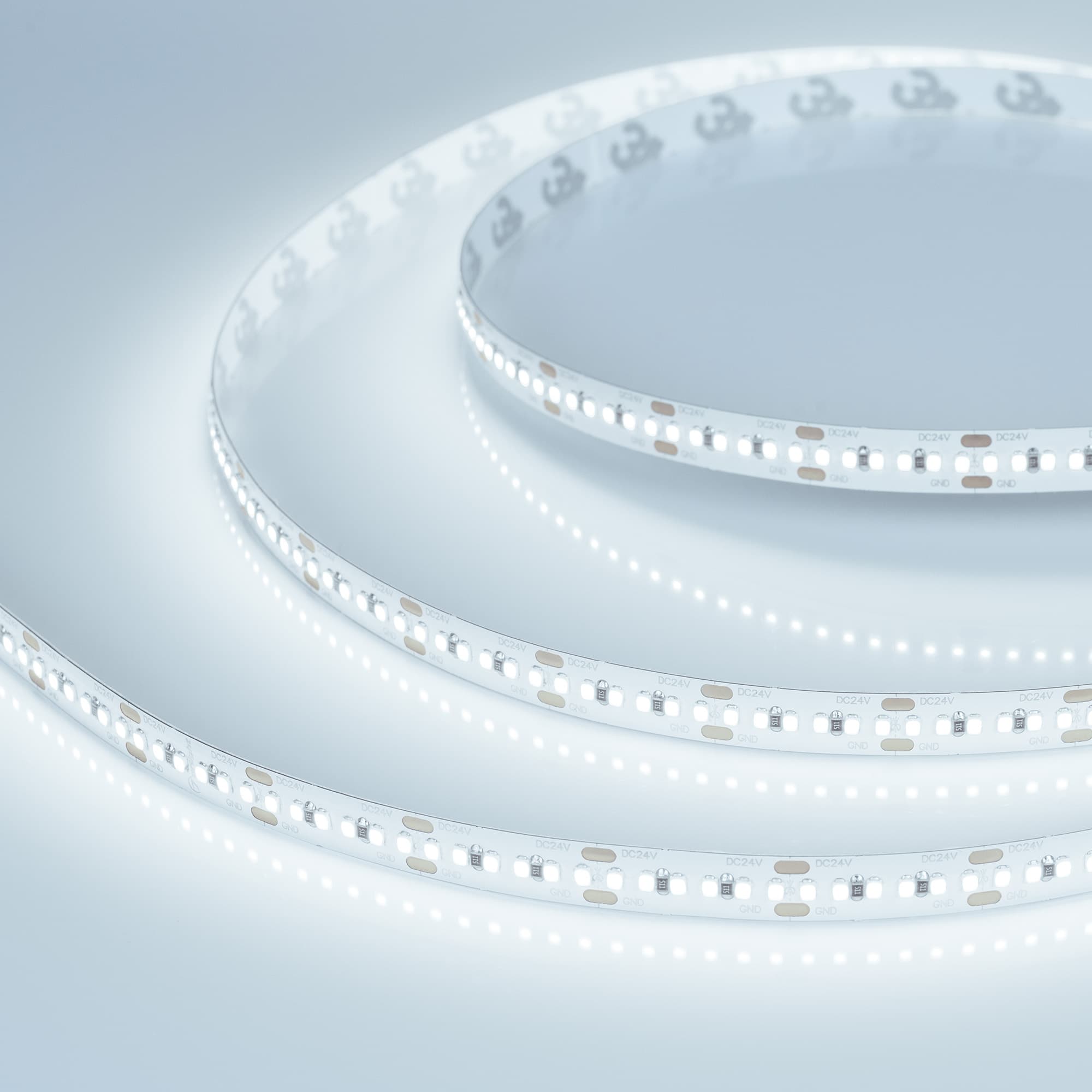 Светодиодная лента MICROLED-M300-8mm 24V Cool 8K (8 W/m, IP20, 2216, 5m) (Arlight, 8 Вт/м, IP20) 028617(2) — фото 1