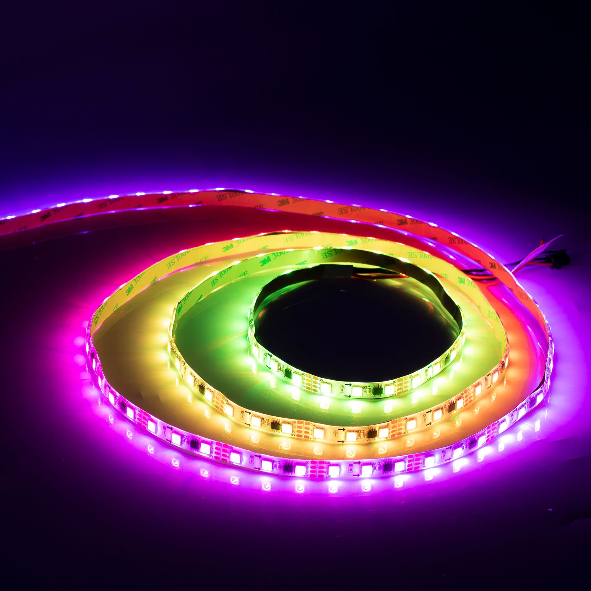 Светодиодная лента SPI-5000SE-5060-60 12V Cx3 RGB-Auto (10mm, 13.2W/m, IP65) (Arlight, Закрытый, IP65) 021874(1) — фото 6