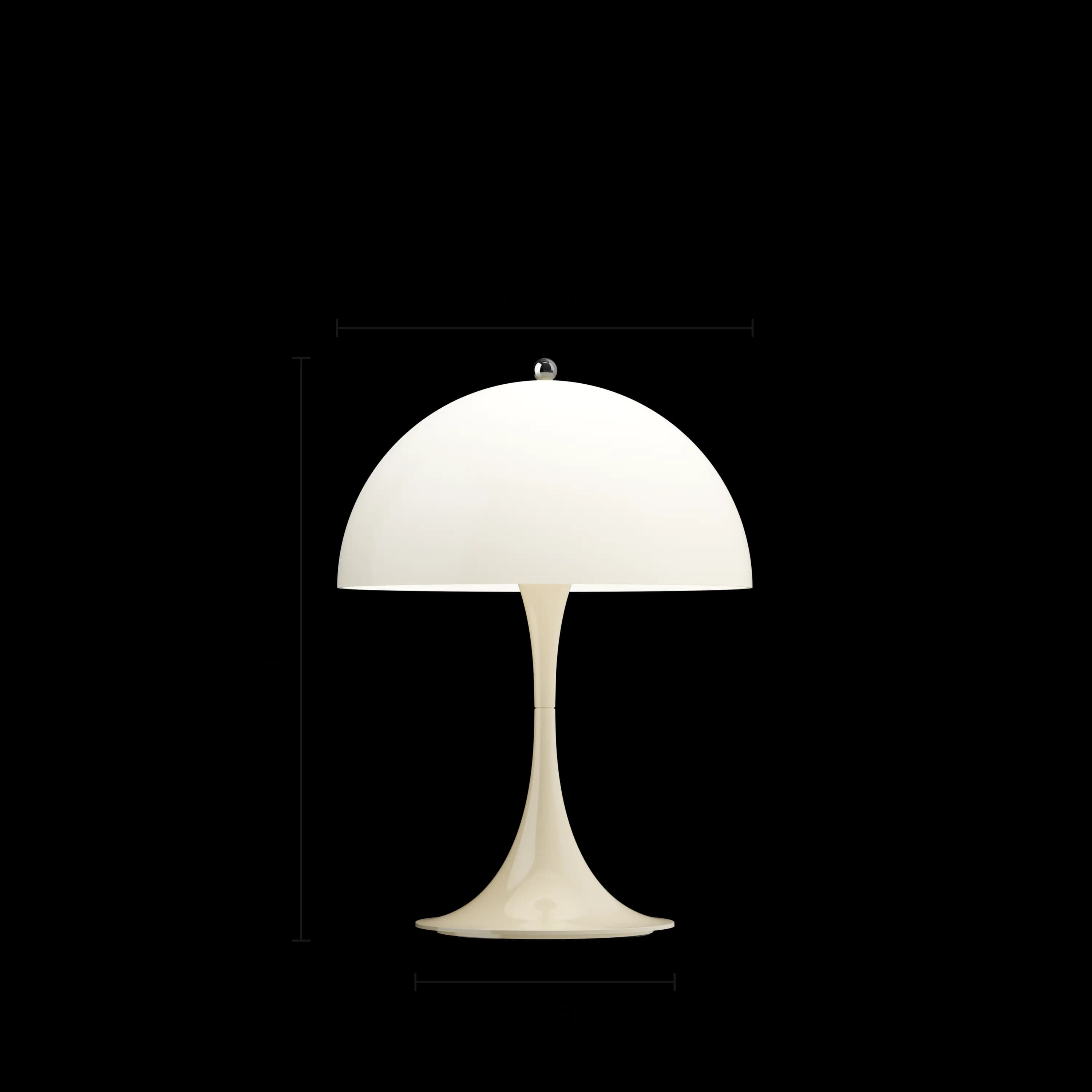 Louis Poulsen Panthella 250 Portable Lamp Opal beige — фото 3