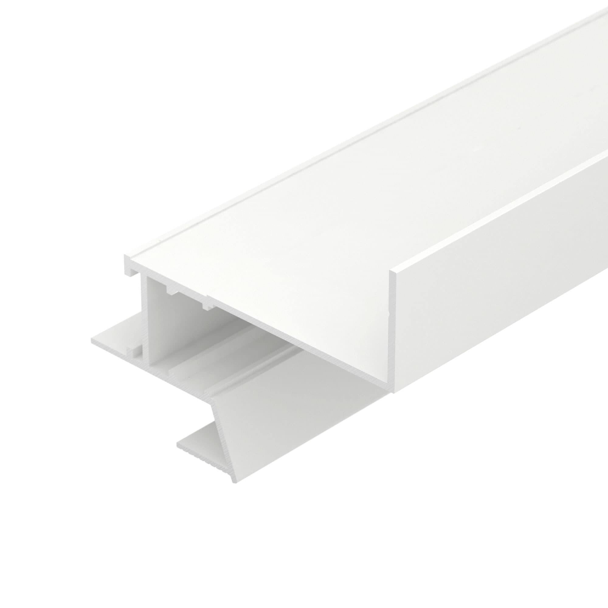 Профиль СEIL-S18-SHADOW-SIDE-3000 WHITE (Arlight, Алюминий) 050501 — фото 2