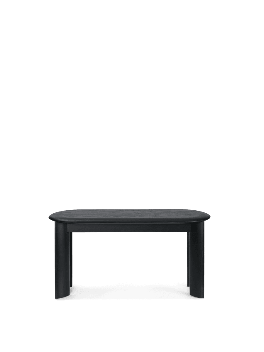 Ferm Living Bevel Bench - Black Oiled Beech ferm LIVING — фото 1
