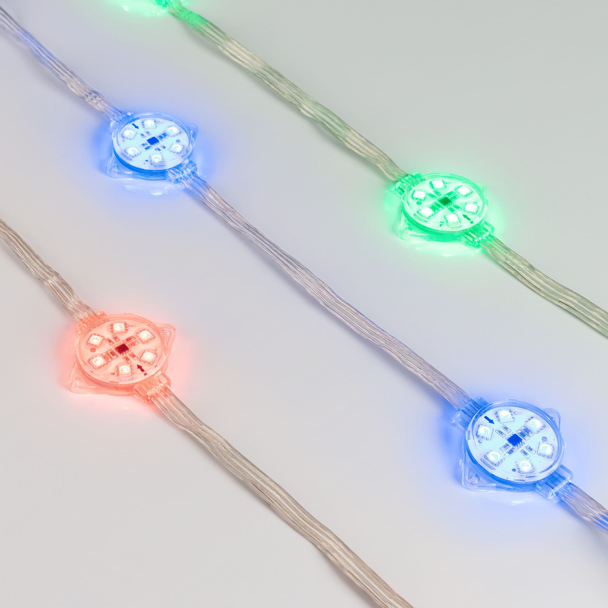 Модуль управляемый VISOR-SPI-5060-6-24V RGB 120deg (D40x12mm, 1.5W, IP68) (Arlight, Пластик, 3 года) 029379