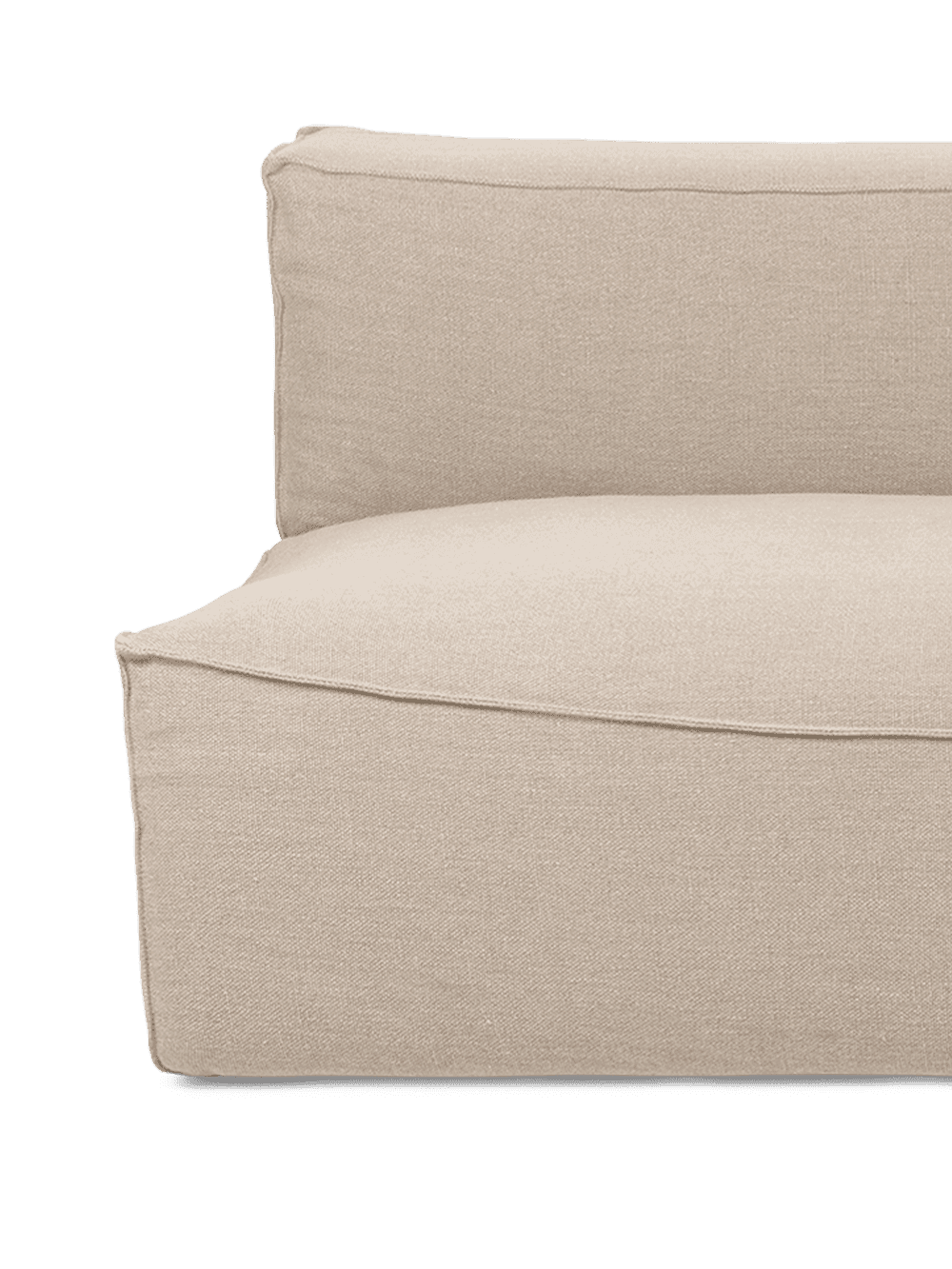Ferm Living Catena Sofa Open End Right L301 - Rich Linen - Natural ferm LIVING — фото 4