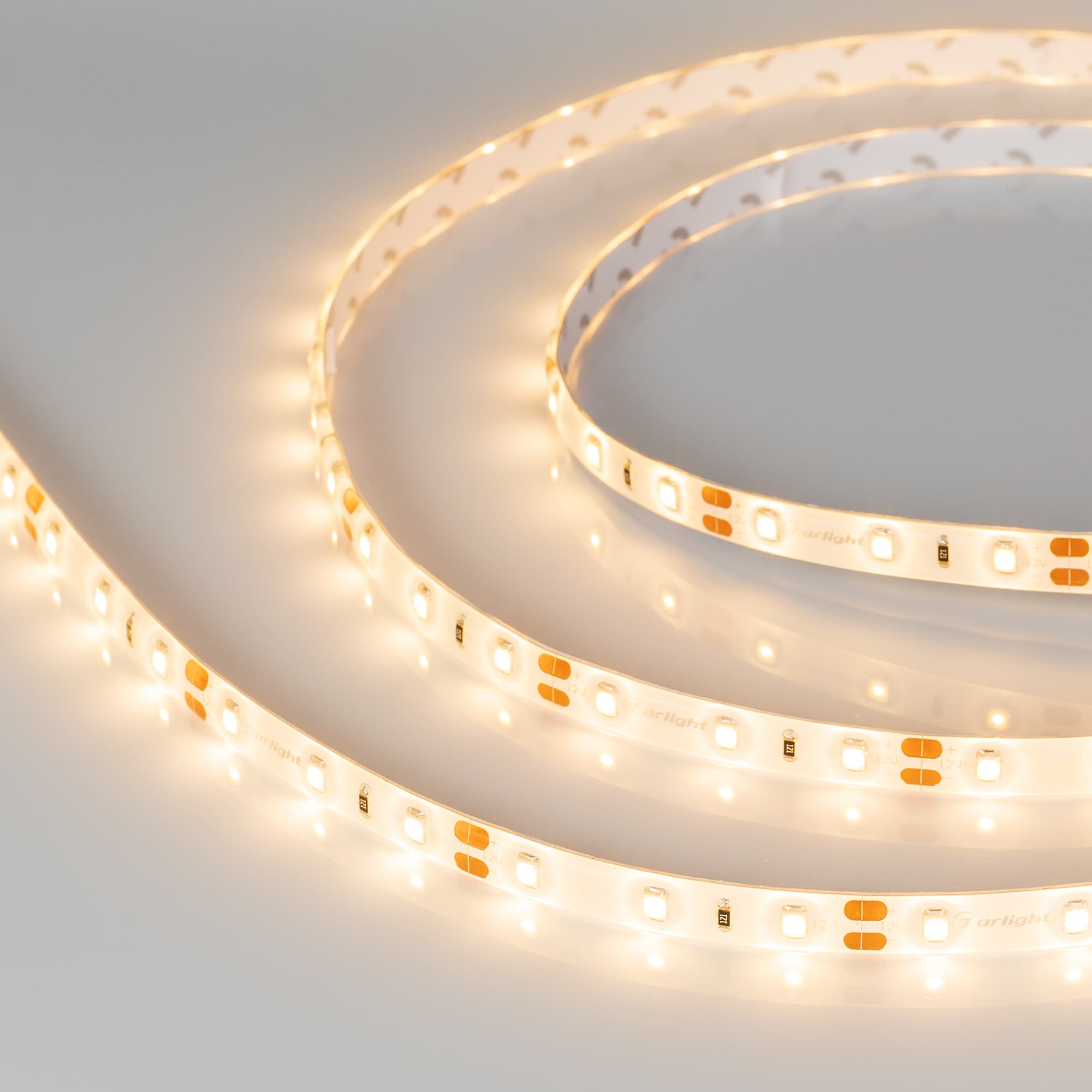 Светодиодная лента герметичная RTW-SE-A60-8mm 12V Warm3000 (7.2 W/m, IP65, 2835, 5m) (Arlight, -) 020519(2) — фото 1