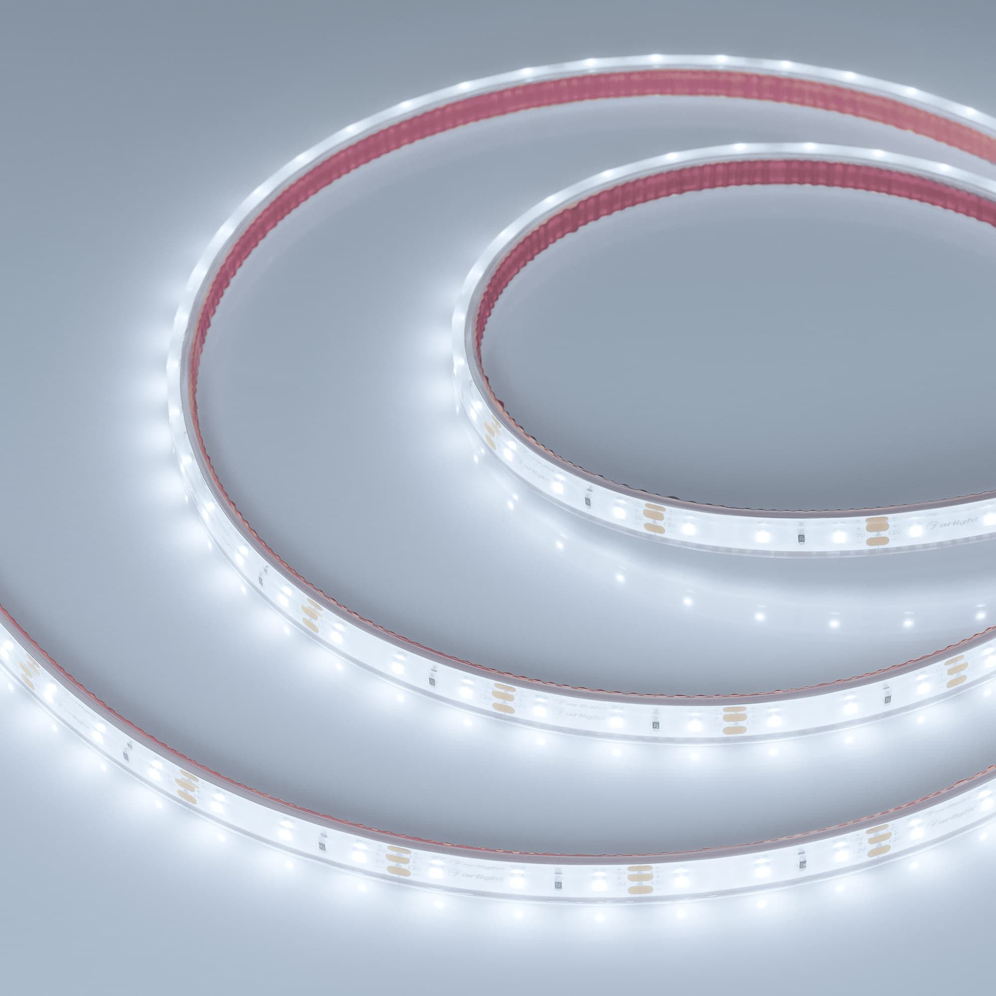 Светодиодная лента герметичная RTW-PFS-A60-11mm 12V White6000 (4.8 W/m, IP68, 2835, 5m) (Arlight, -) 034006 — фото 1