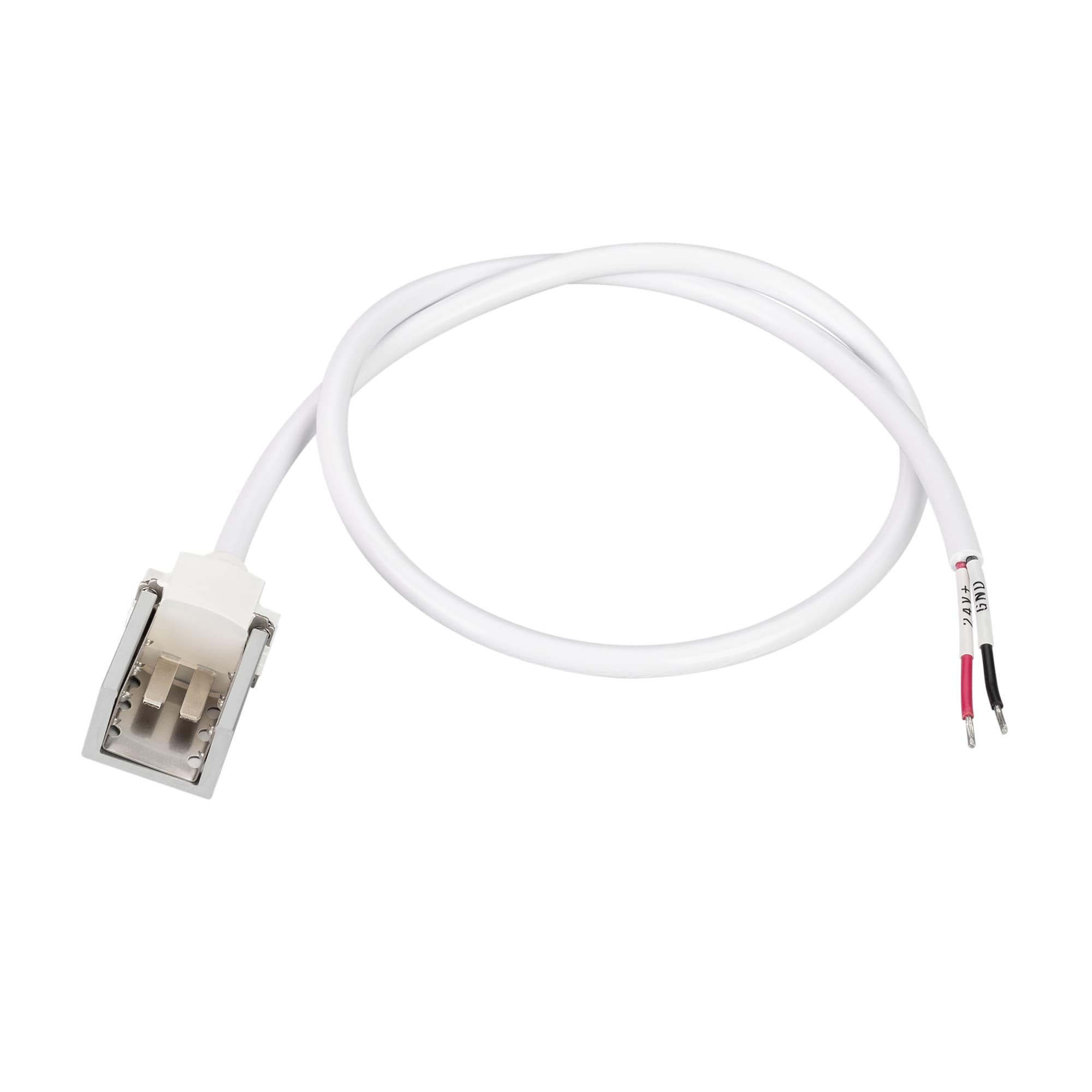 Коннектор питания AQUA-1616-CON-POWER-2PIN-HR-SCREW-WH (Arlight, Пластик) 031142