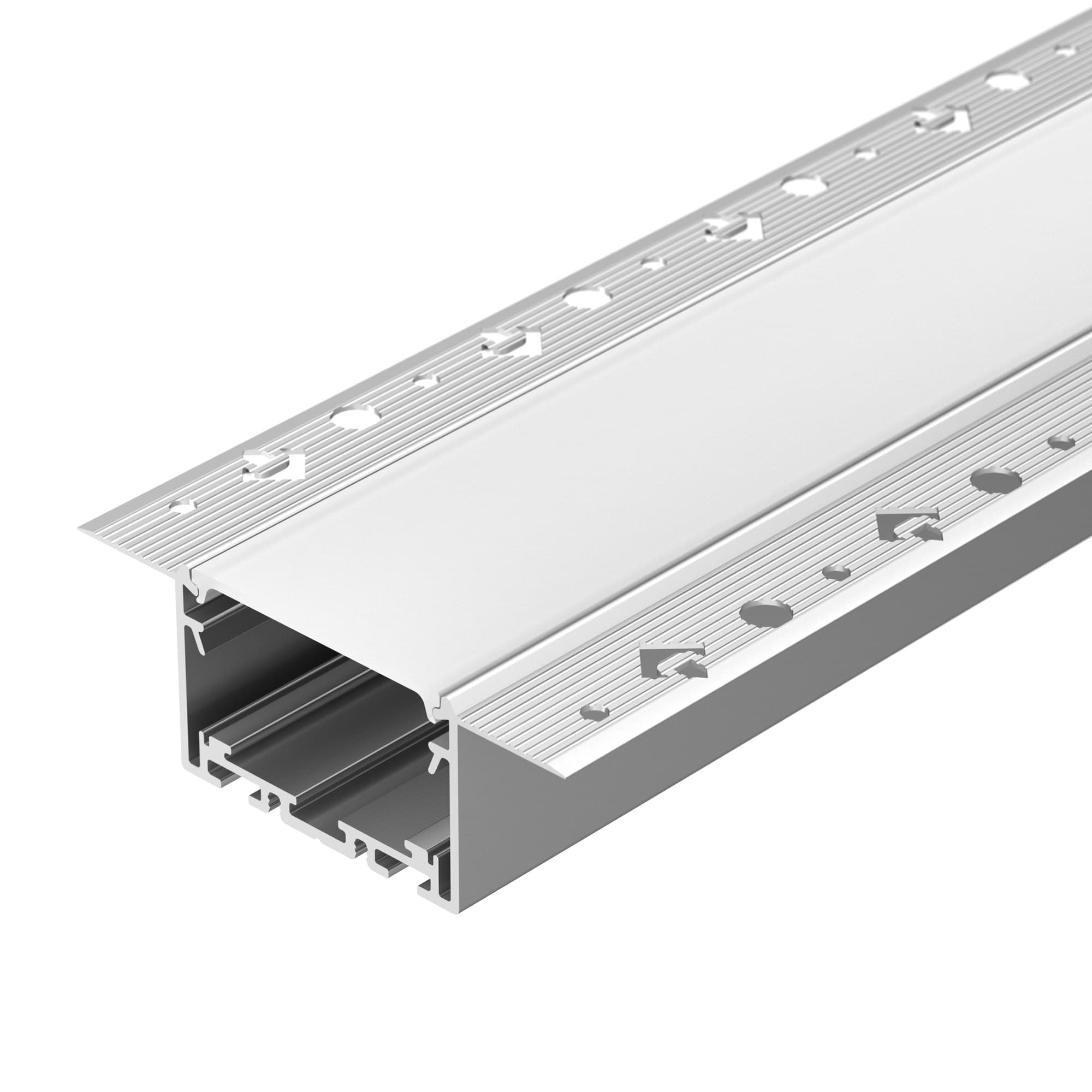 Профиль SL-LINIA55-FANTOM-2500 SEAMLESS ANOD (Arlight, Алюминий) 029507 Arlight — фото 1