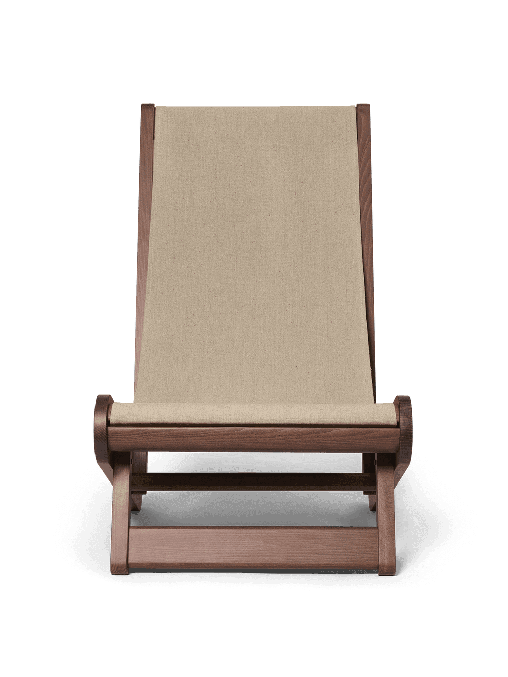 Ferm Living Hemi Lounge Chair - Dark Stained/Natural ferm LIVING — фото 4