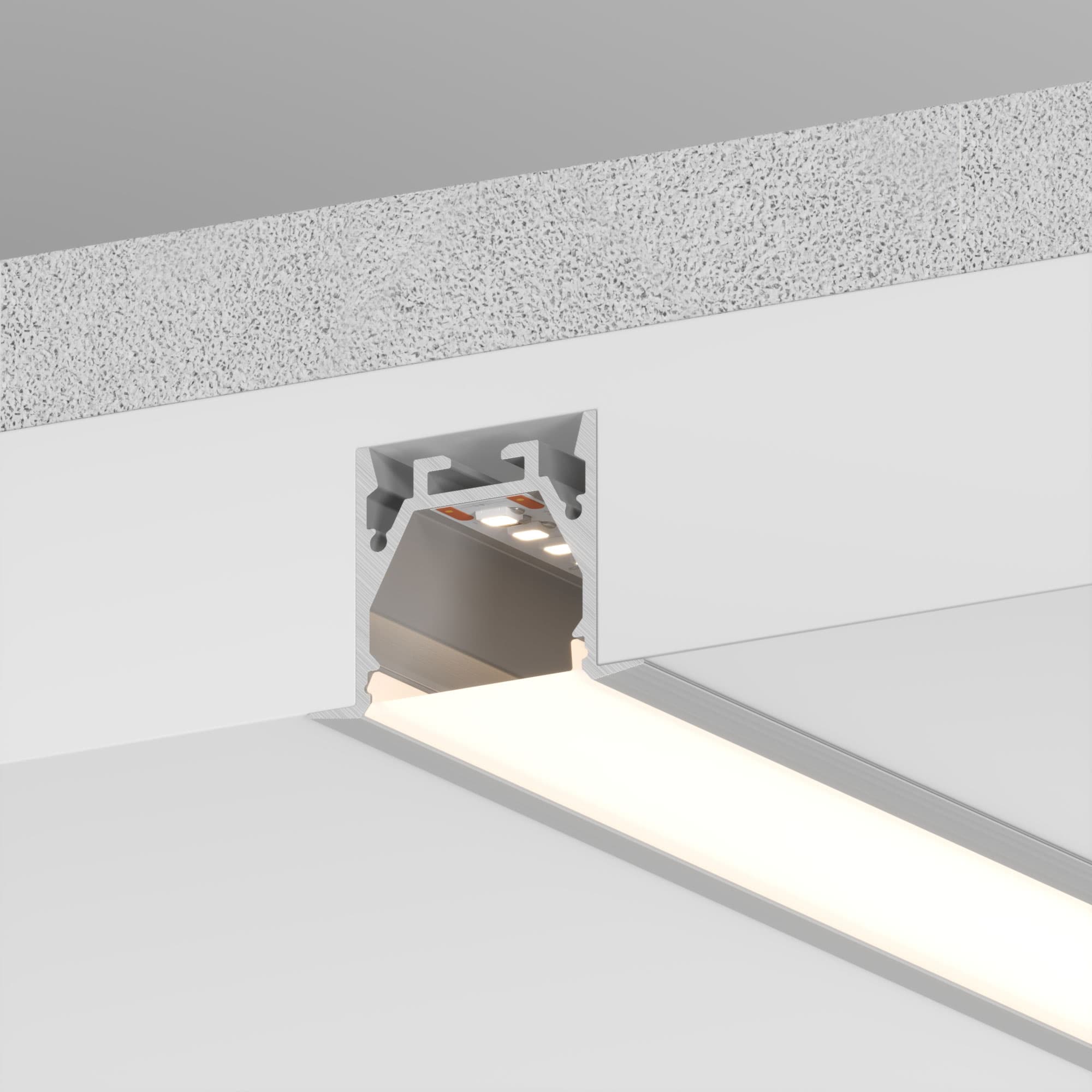 Профиль LINIA25-F-2000 ANOD (Arlight, Алюминий) 053805 — фото 7