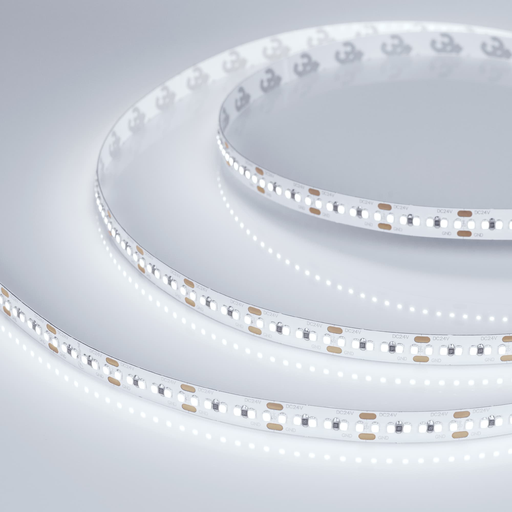 Светодиодная лента MICROLED-5000 24V White6000 8mm (2216, 300 LED/m, LUX) (Arlight, 8 Вт/м, IP20) 023556 — фото 3