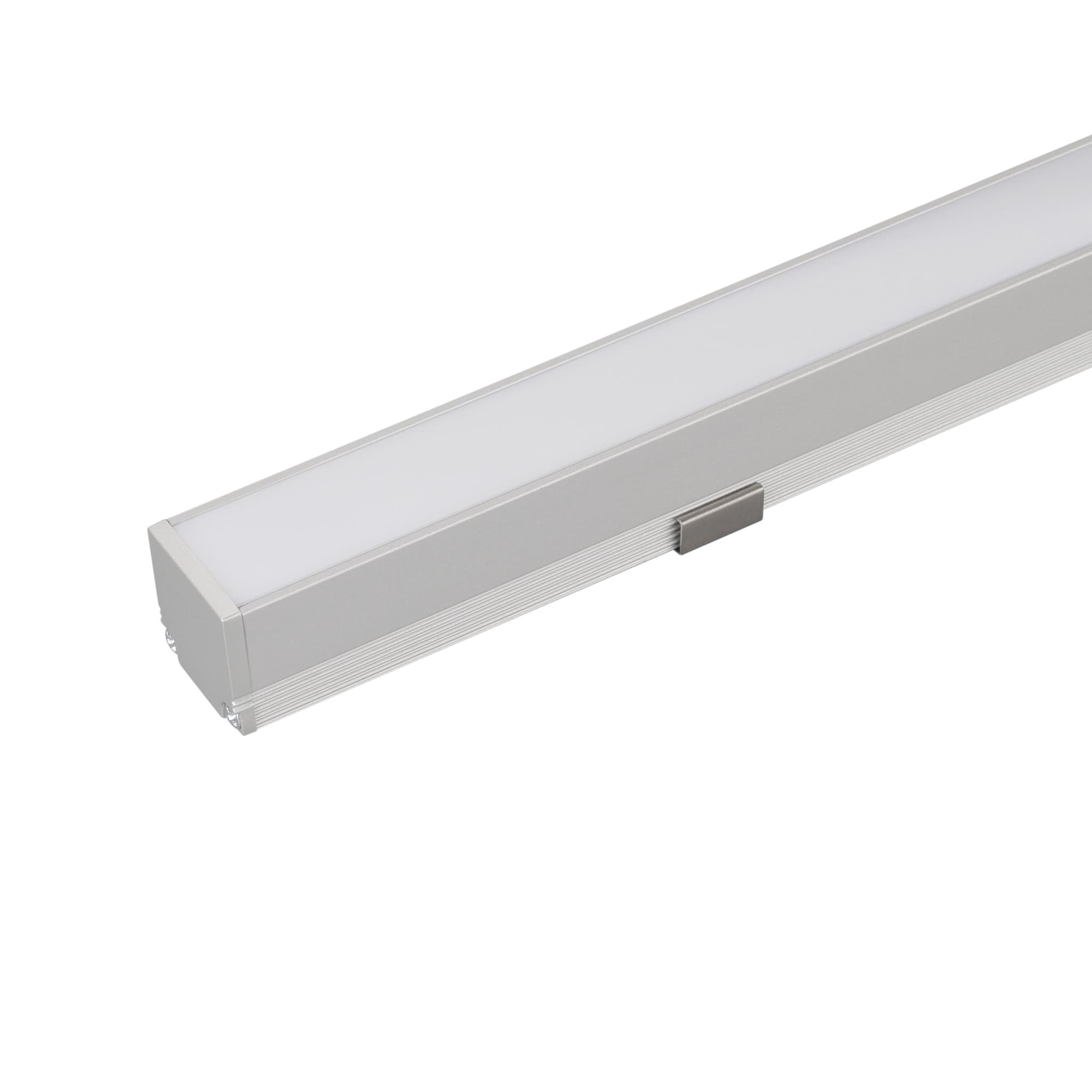 Профиль с экраном SL-SLIM20-H20-2000 ANOD+OPAL (Arlight, Алюминий) 036836 — фото 4