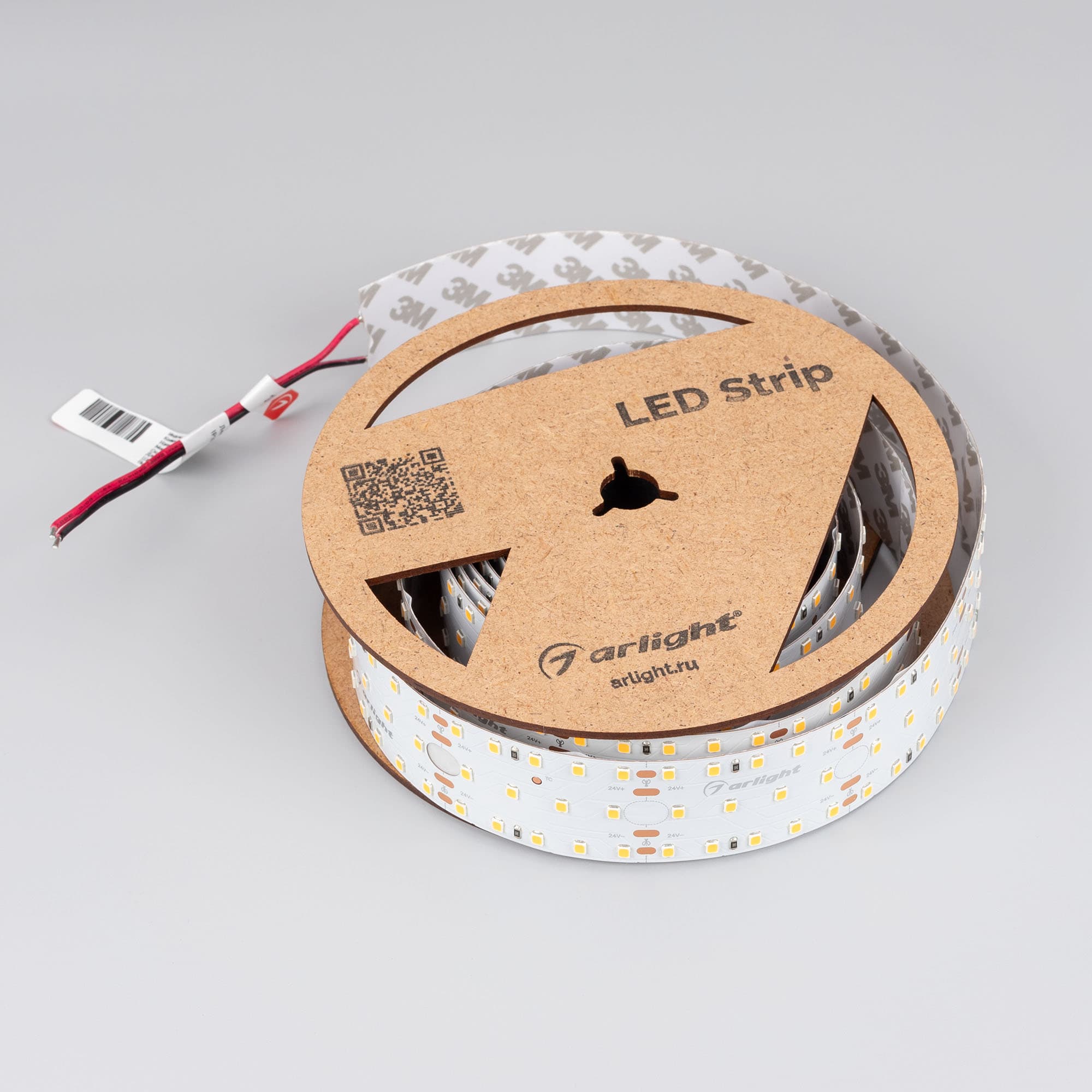 Светодиодная лента S2-A280-34mm 24V Warm2700 (25 W/m, IP20, 2835, 2.5m) (Arlight, 25 Вт/м, IP20) 023403(2) — фото 2