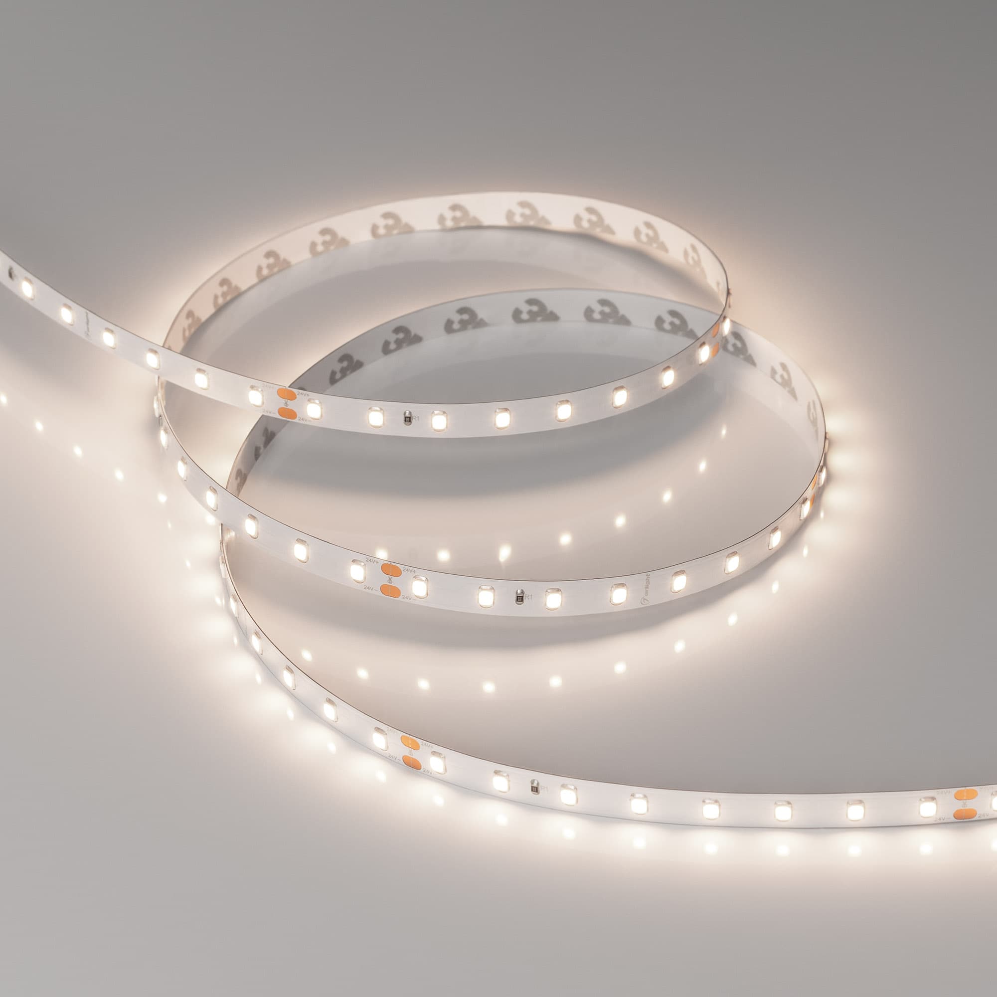 Светодиодная лента RT-A80-8mm 24V Day4000 (6 W/m, IP20, 2835, 5m) (Arlight, высок.эфф.150 лм/Вт) 024512(2) — фото 4