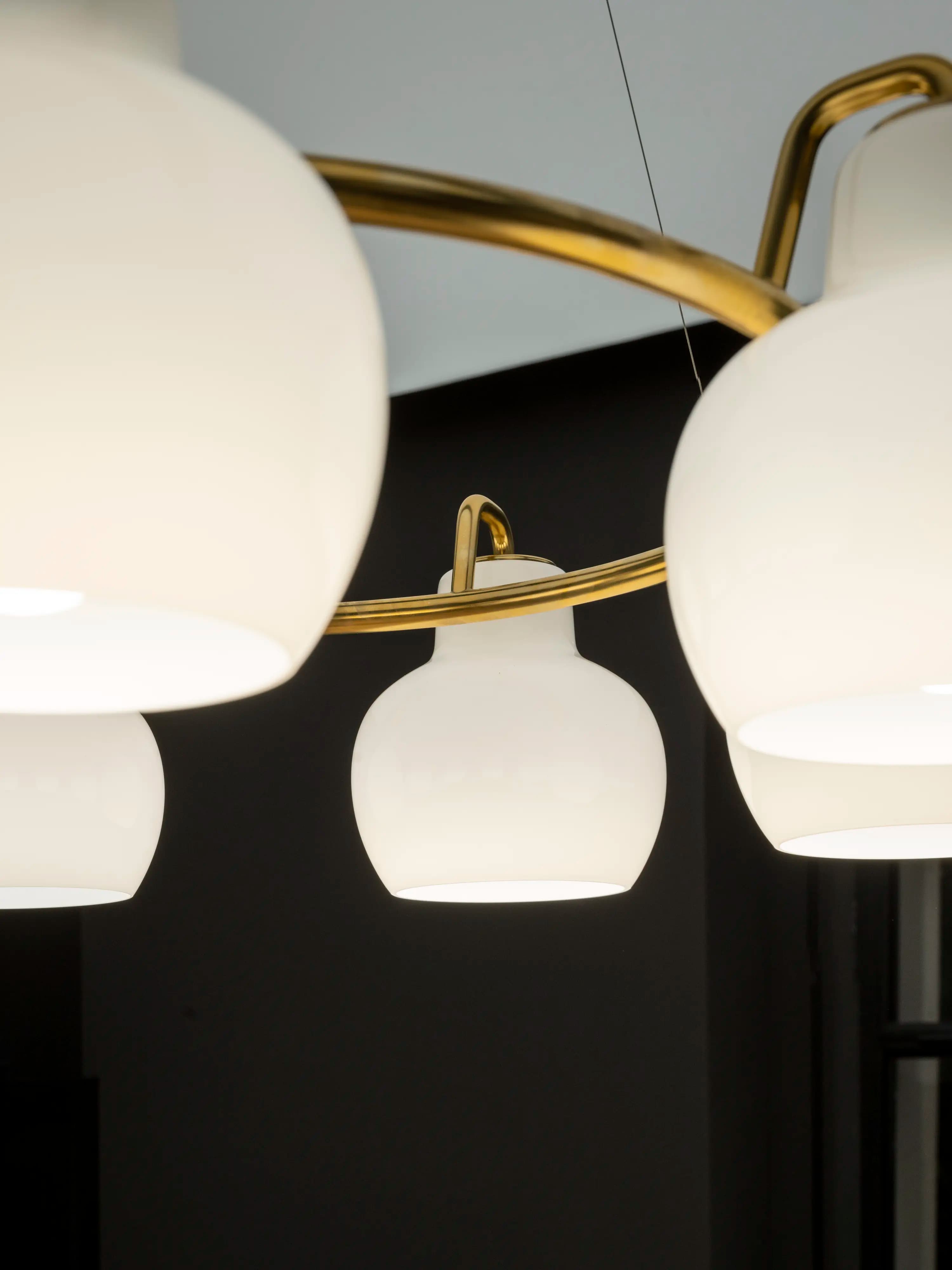 Louis Poulsen VL Ring Crown 3-5-7 Pendant Brass/opal glass 7 — фото 2