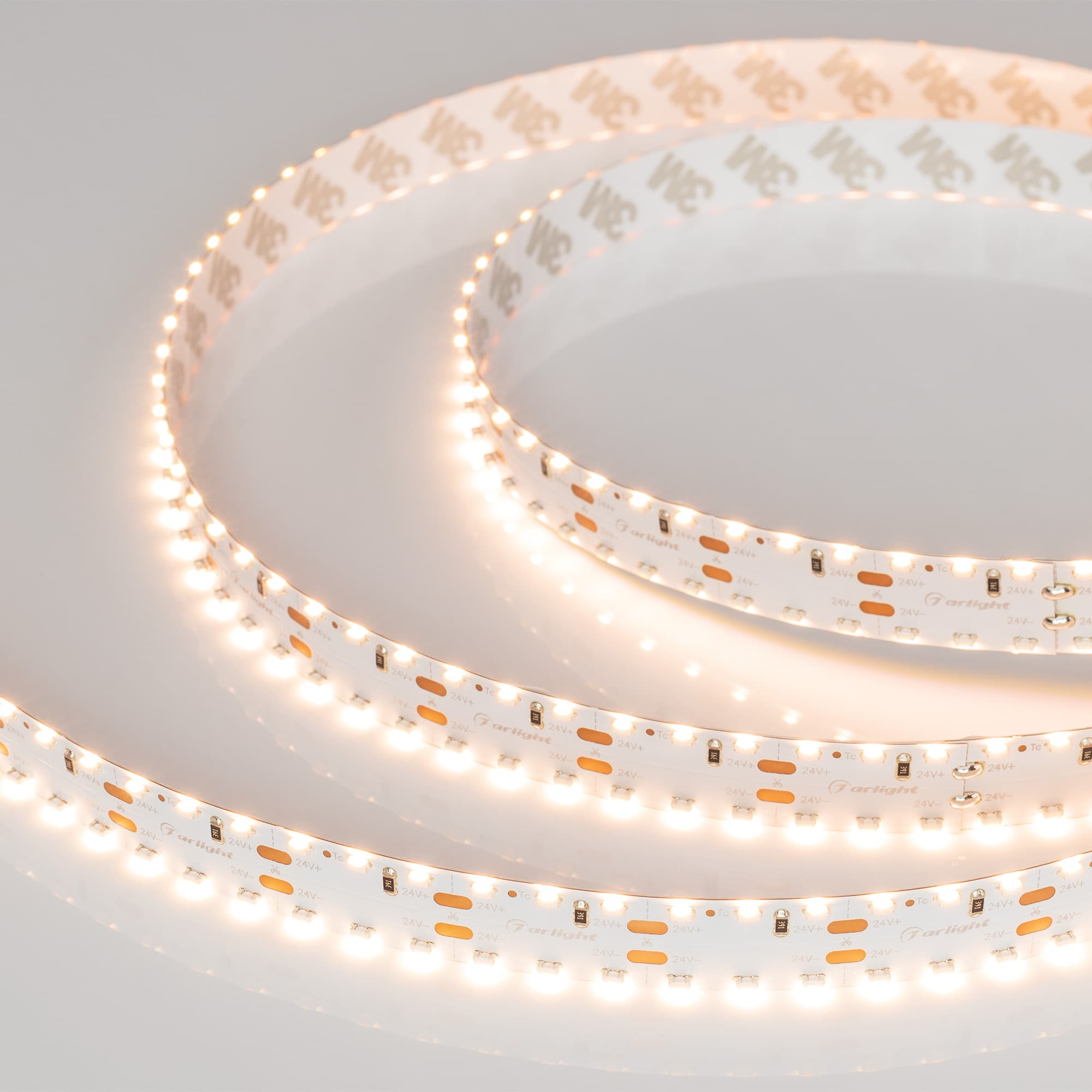 Светодиодная лента RS 2-5000 24V Warm2700 2x2 15mm (3014, 240 LED/m, LUX) (Arlight, 19.2 Вт/м, IP20) 024472 — фото 4