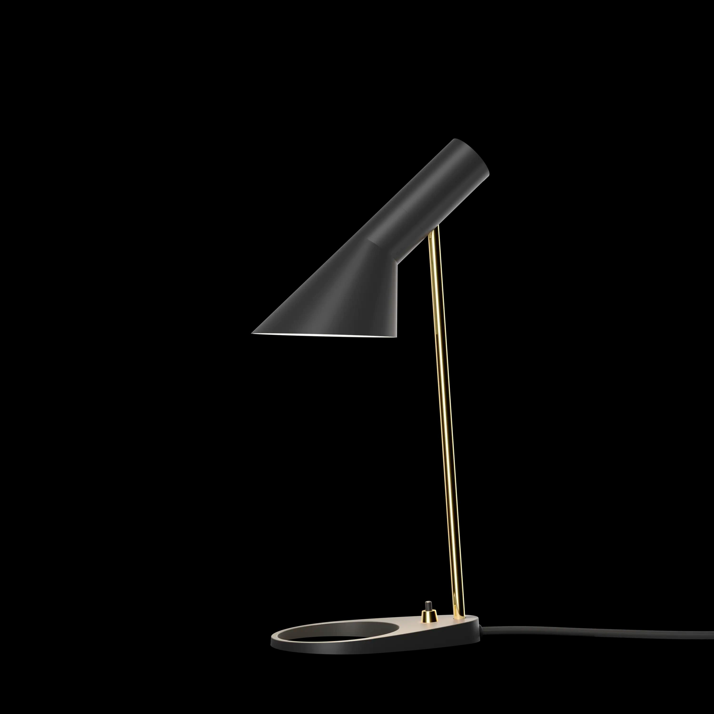 Louis Poulsen AJ Mini Table Lamp Brass/black — фото 2