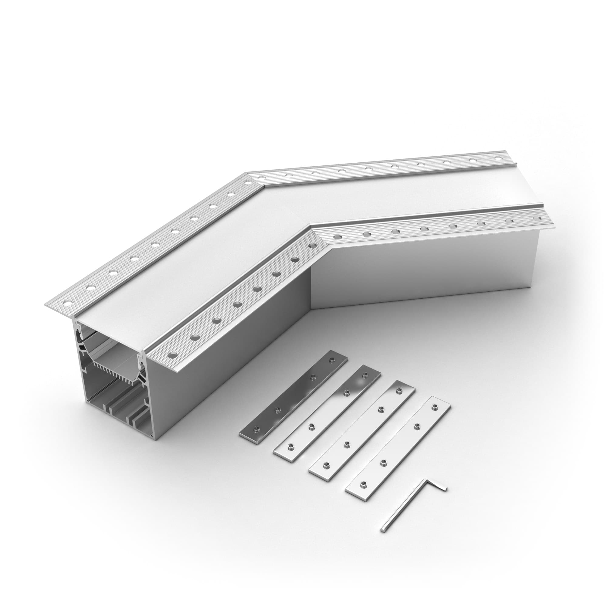 Угол SL-LINIA55-FANTOM-135 (Arlight, Металл) 030129 — фото 1