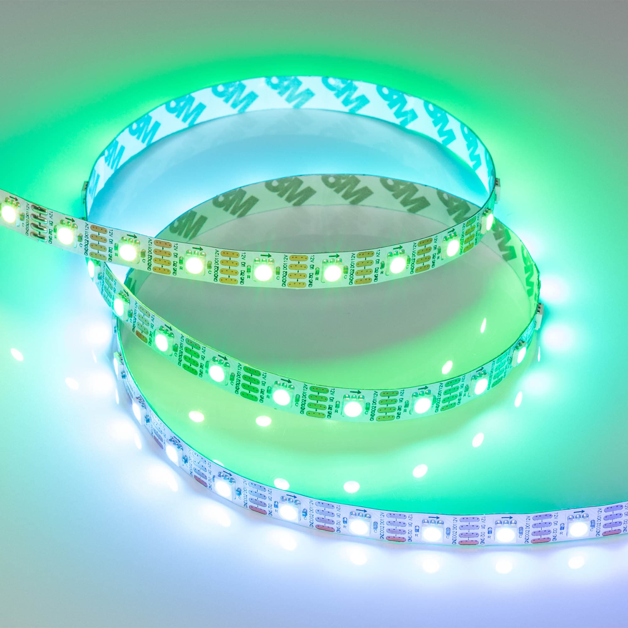 Светодиодная лента SPI-B60-10mm 12V RGB-PX1-RAM (9.3 W/m, IP20, 5060, 5m) (Arlight, бегущий огонь) 033437 — фото 3