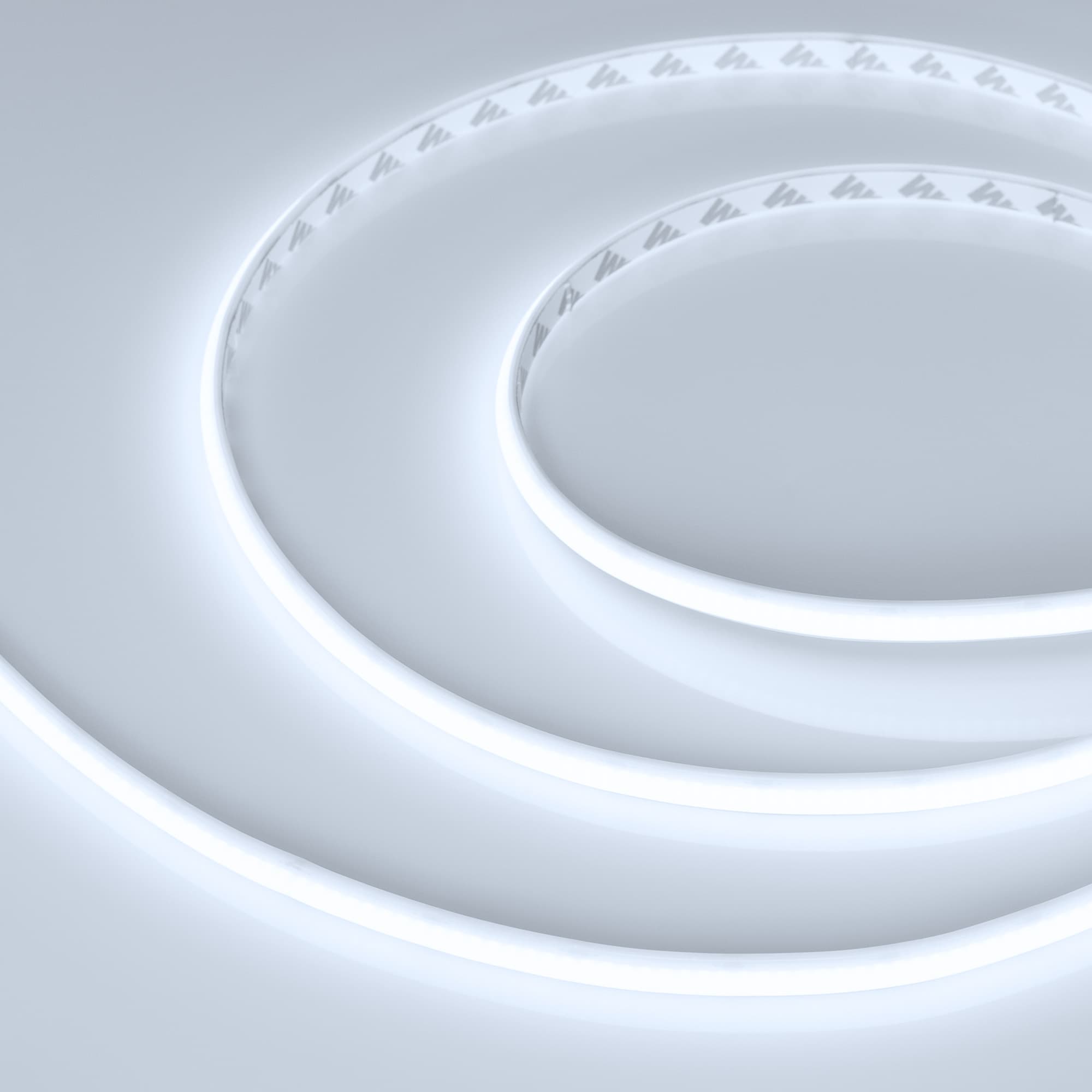 Светодиодная лента герметичная MICROLED-PW-M288-10mm 24V White6000 (12 W/m, IP66, 2216, 5m) (Arlight, 5 лет) 046750 — фото 1