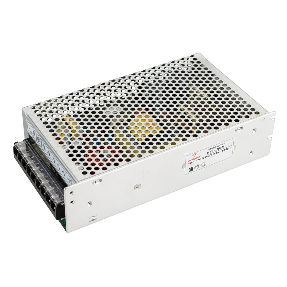 Блок питания HTS-250M-24 (24V, 10.5A, 250W) (Arlight, IP20 Сетка, 3 года) 020820 — фото 1