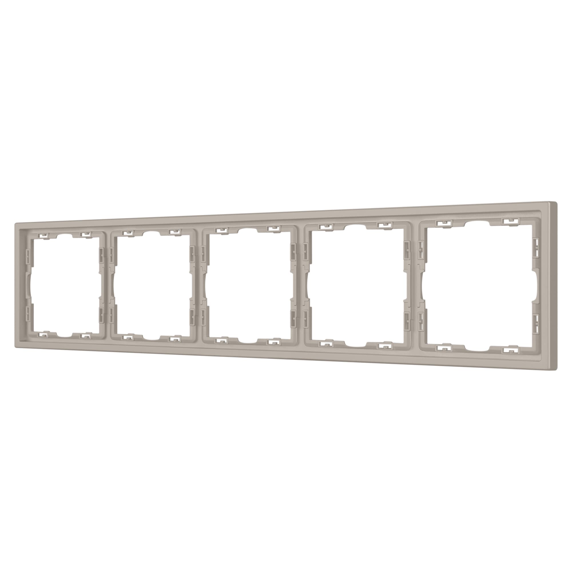 Рамка пластиковая FRM-NOBE-SFPL-5-CA (Arlight, Кашемир) 059462