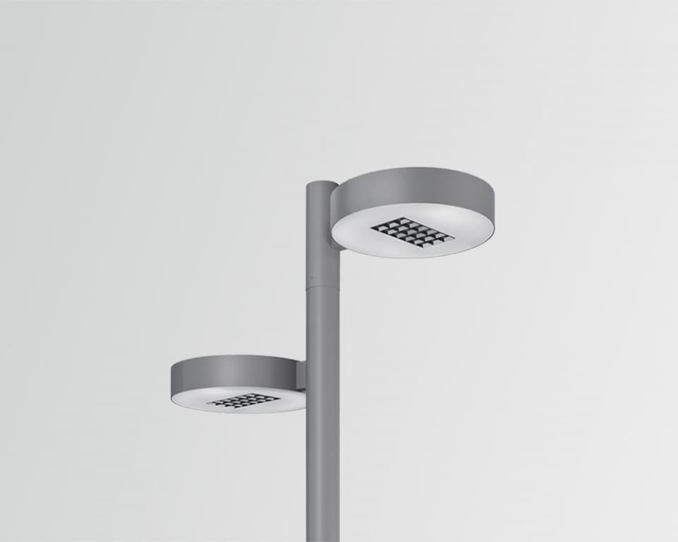 Консольный парковый светильник AURORA DOUBLE 2x36 FALDI — фото 7