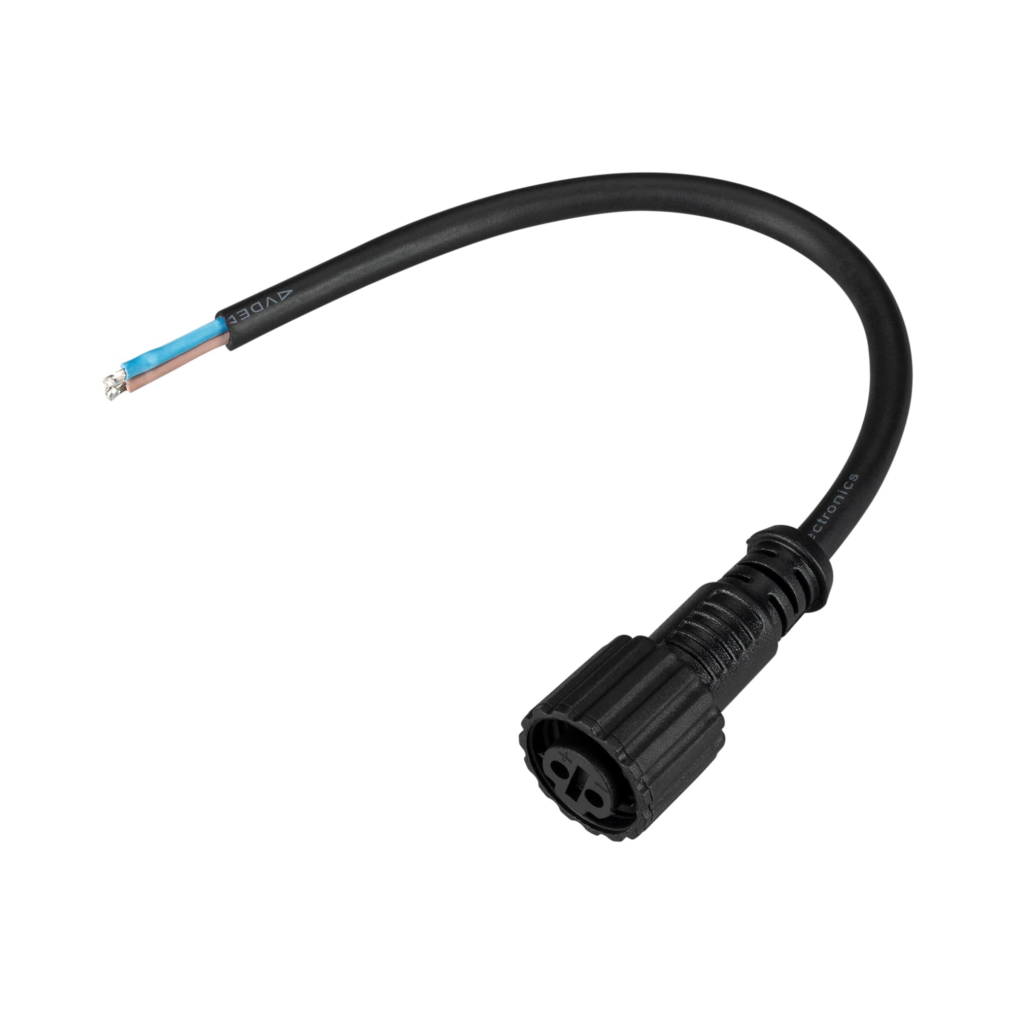 Arlight Коннектор питания ARD-PRO-F-SPI Black (Ardecoled, Закрытый) 031547