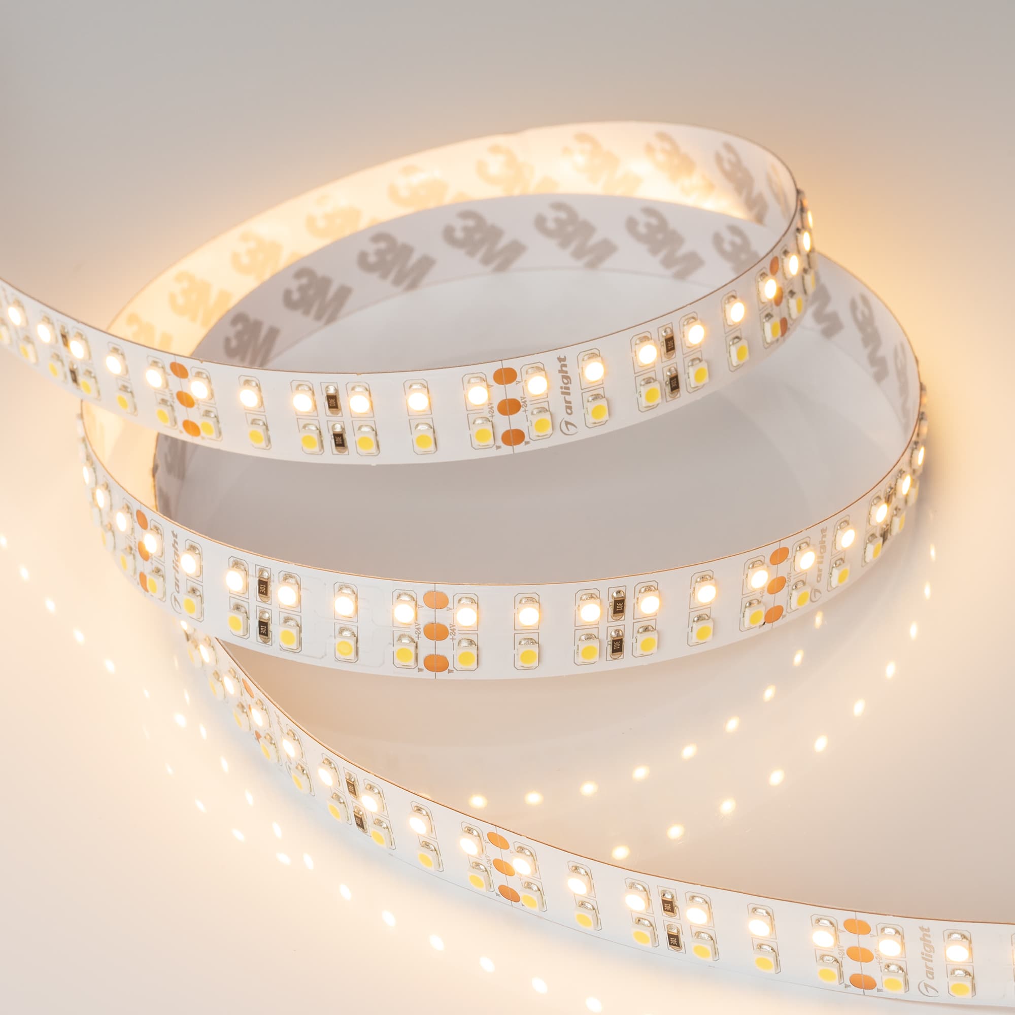 Светодиодная лента RT 2-5000 24V White-MIX 2x2 (3528, 1200 LED, LUX) (Arlight, Изменяемая ЦТ) 011960(1) — фото 2