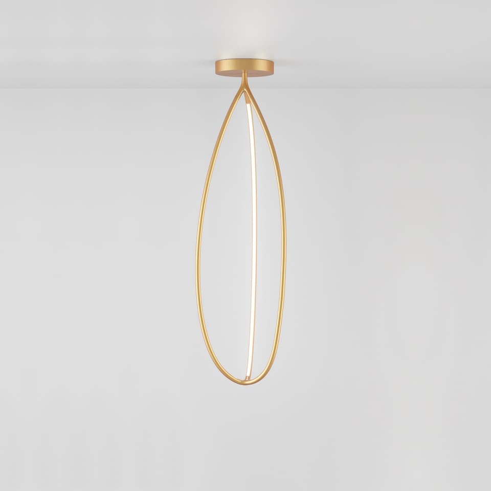 Artemide Arrival 130 ceiling - Gold - APP Compatible Artemide