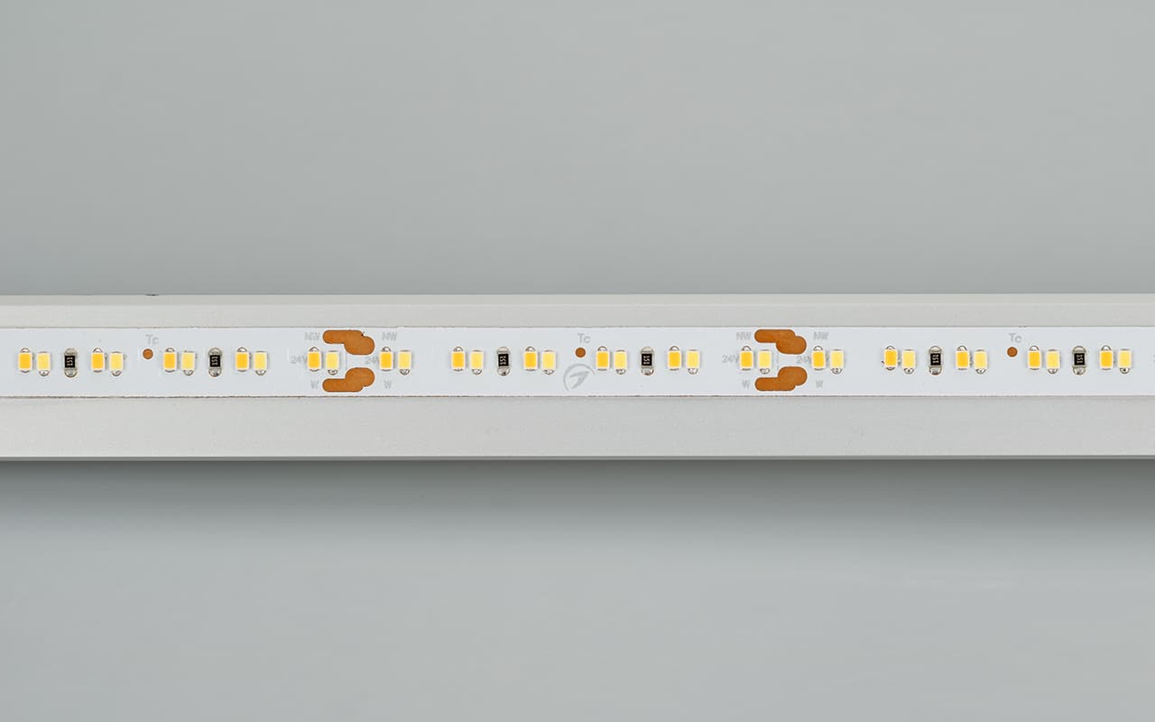 Светодиодная лента MICROLED-5000 24V White-CDW 8mm (2216, 240 LED/m, Bipolar) (Arlight, 9.6 Вт/м, IP20) 024507 — фото 3