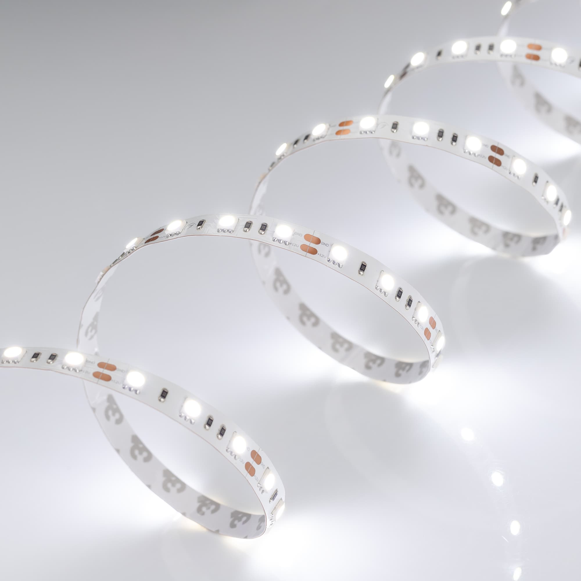 Светодиодная лента RT 2-5000 12V White6000 2x (5060, 300 LED, LUX) (Arlight, 14.4 Вт/м, IP20) 012339(B) — фото 5