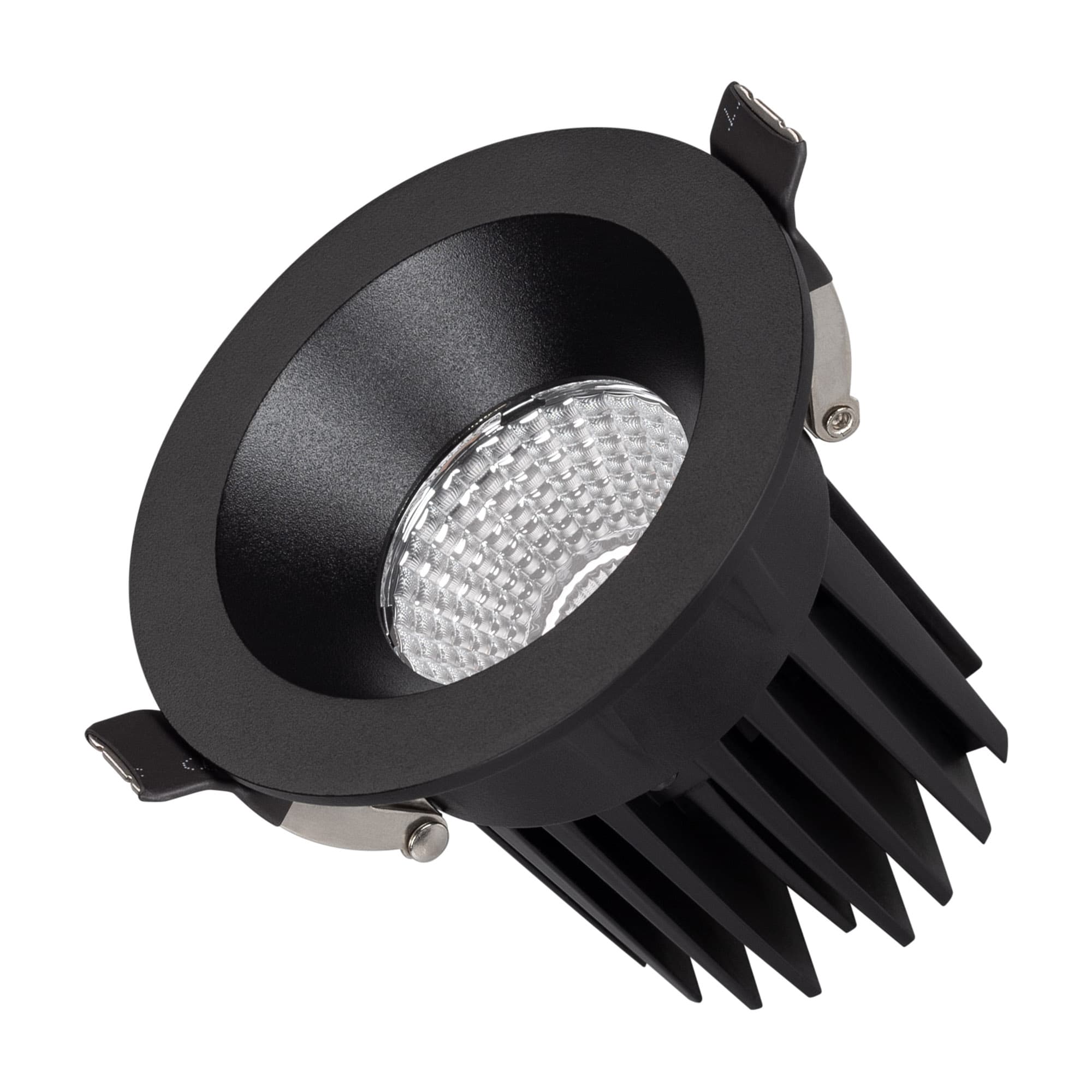 Светильник MS-ATOLL-BUILT-R86-10W Warm3000 (BK, 60 deg, 230V) (Arlight, IP54 Металл, 5 лет) 041573