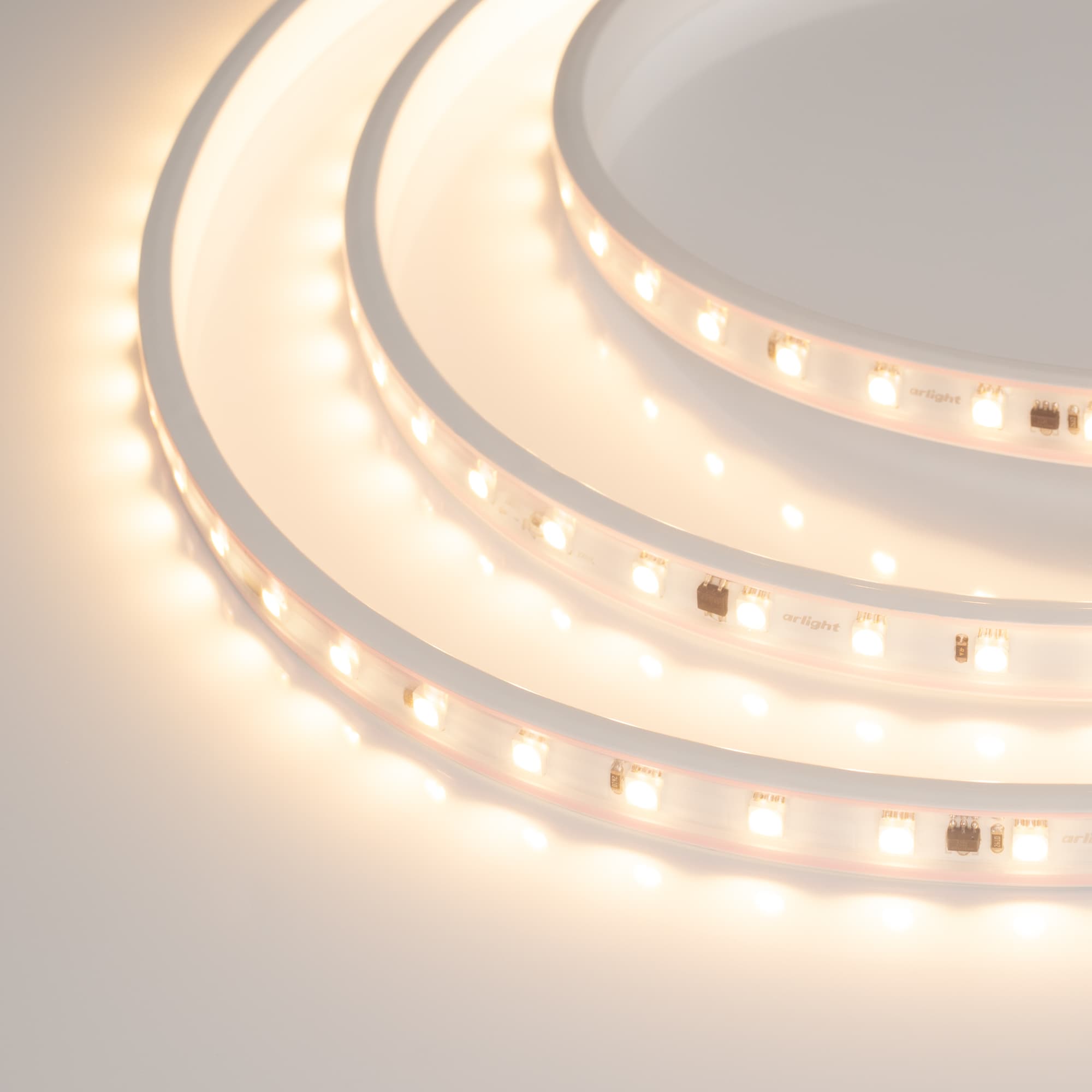 Светодиодная лента герметичная ARL-PV-B54-15.5mm 230V Warm2700 (8 W/m, IP65, 5060, 50m) (Arlight, -) 027059(2) — фото 1