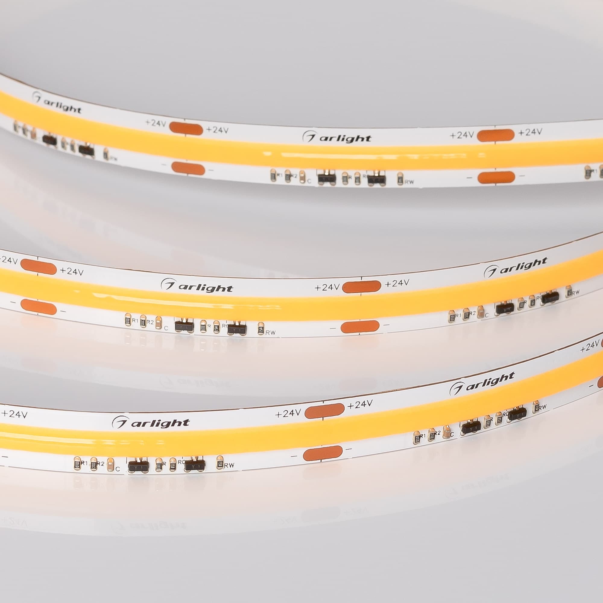 Светодиодная лента COB-X560-10mm 24V Dim-To-Warm (14 W/m, IP20, 5m) (Arlight, Dim-To-Warm) 051296 — фото 2