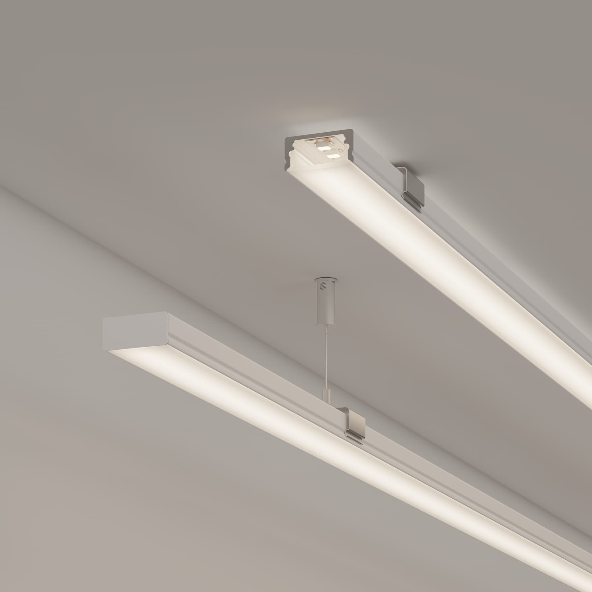 Профиль LINE-1708-2000 WHITE (Arlight, Алюминий) 044234(1) Arlight — фото 5