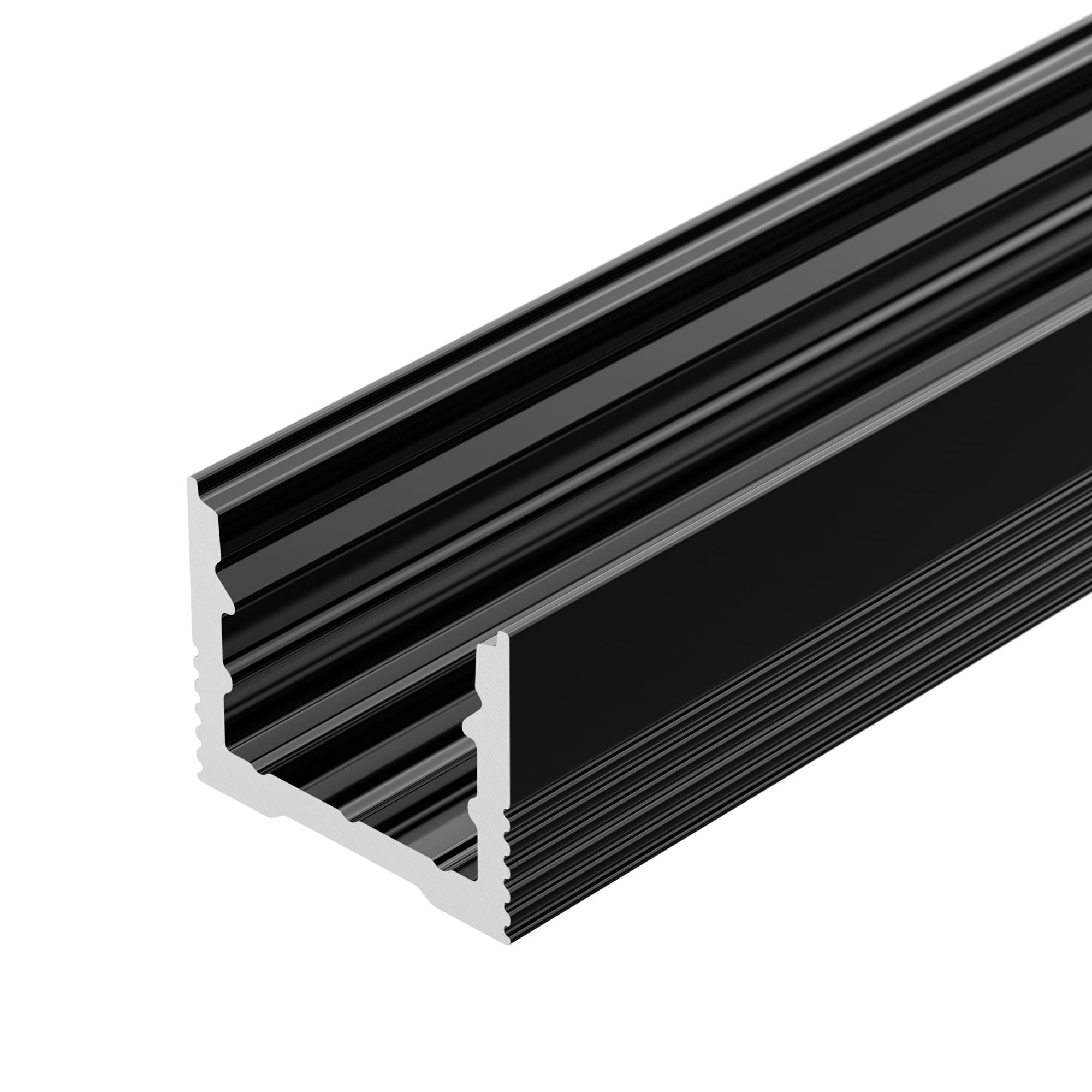 Профиль SL-SLIM-H13M-2000 BLACK (Arlight, Алюминий) 032997 — фото 2