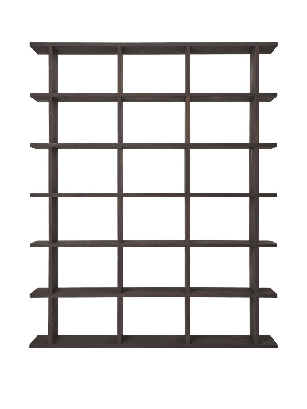 Ferm Living Kona Bookcase - 3x6 - Dark Stained Oak — фото 2